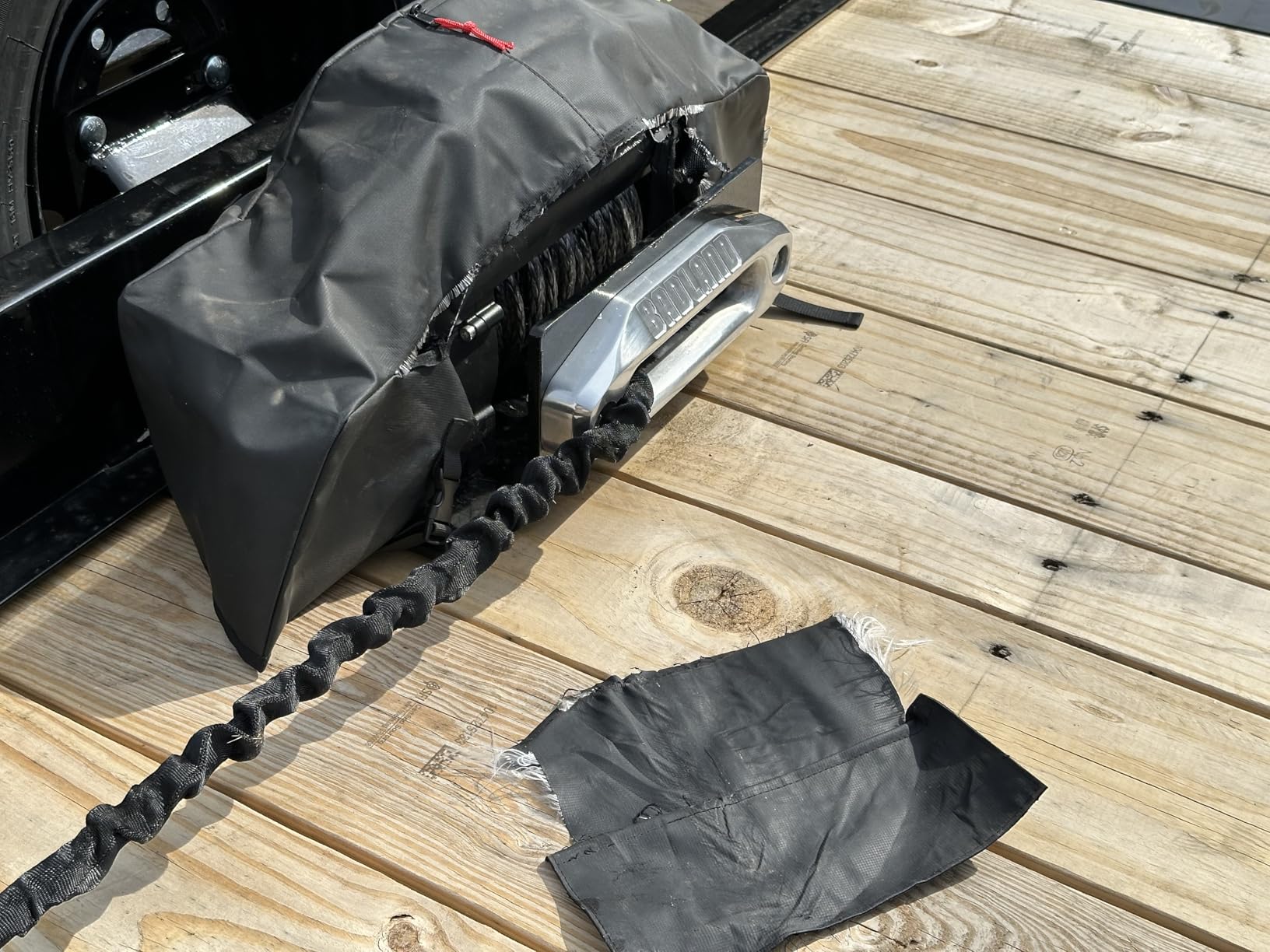 Eudora Waterproof Winch Cover with Zipper for 8000-13500 lb Electric Winch customer photo 2
