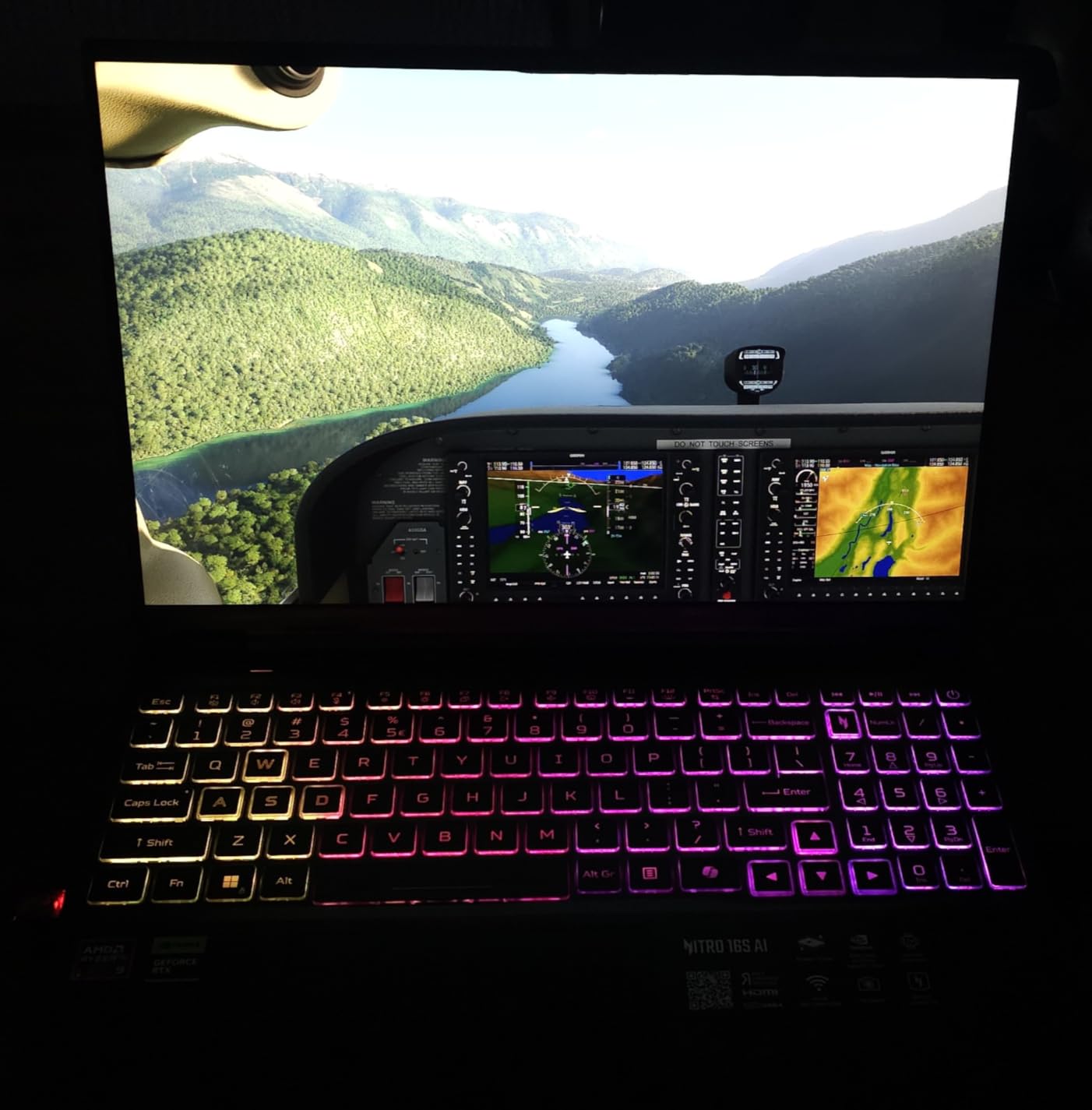 Acer Nitro 16S AI Copilot+ PC Gaming Laptop, AMD Ryzen AI 9 365, NVIDIA GeForce RTX 5070 Ti, 16