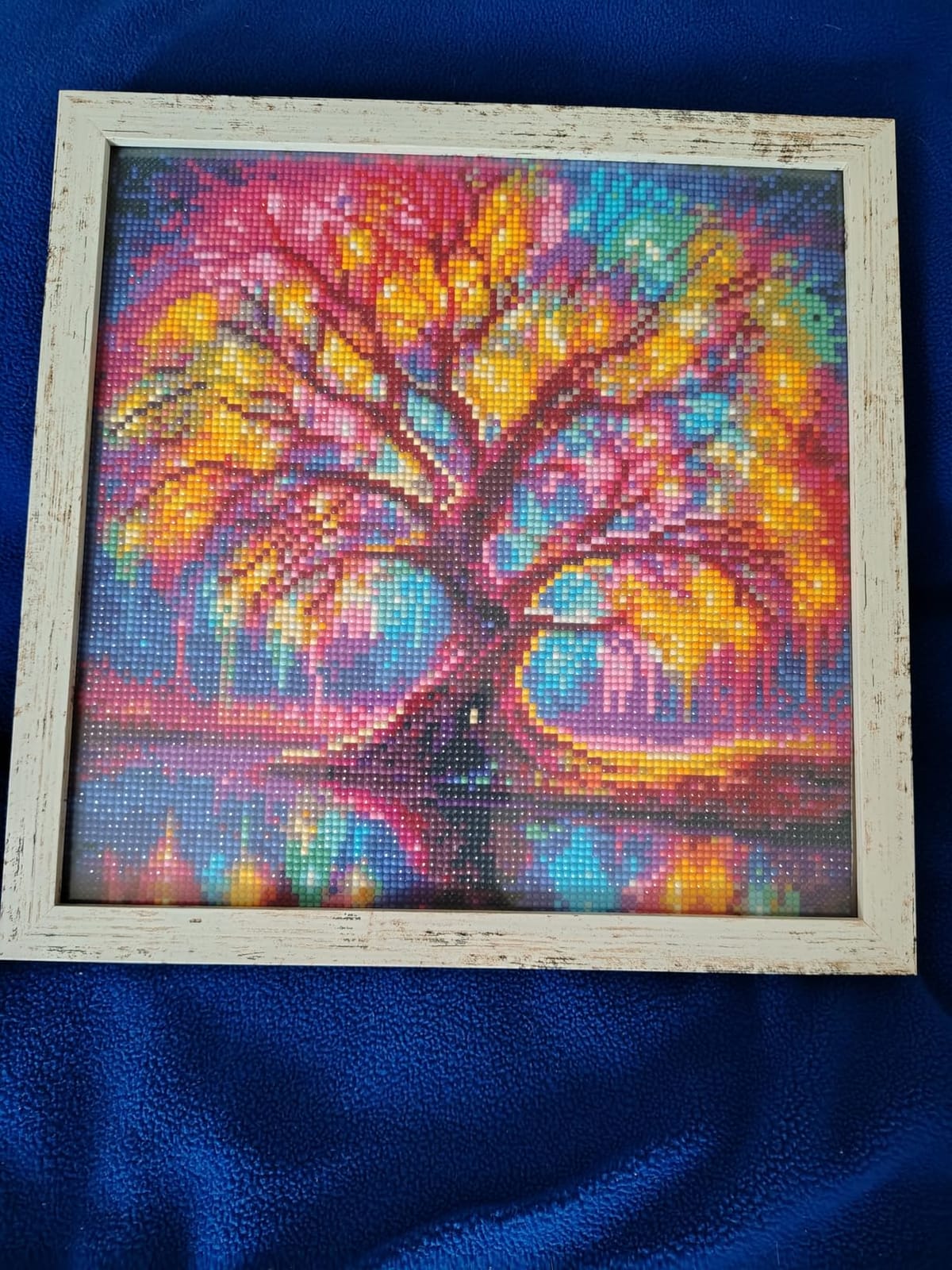 DIYCYCY Tree of Life Diamond Painting Kits for Adults,Full Drill Diamond Art Kits for Beginners,Round 5D DIY Diamond Dots Paintings, Diamonds Pictures Gem Art and Crafts Home Decor 13.78x13.78 inch customer photo 2