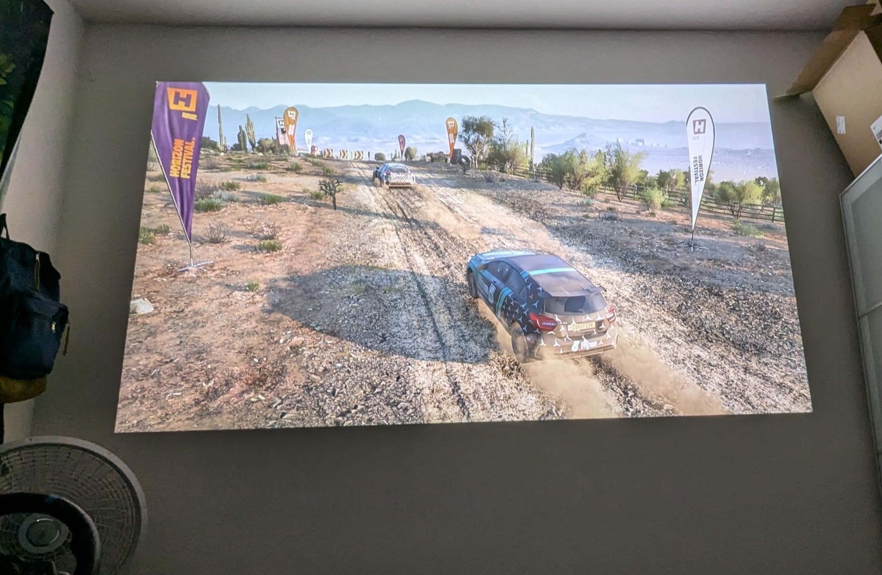 BenQ TK710 4K HDR Laser 3200 Lms Home Entertainment Movie & Gaming Projector | 3200 Lms, 4ms Input Lag, 240Hz Refresh Rate, HDR10, eARC Support, Lens Shift, 1.3x Zoom, 3 Year Warranty customer photo 1