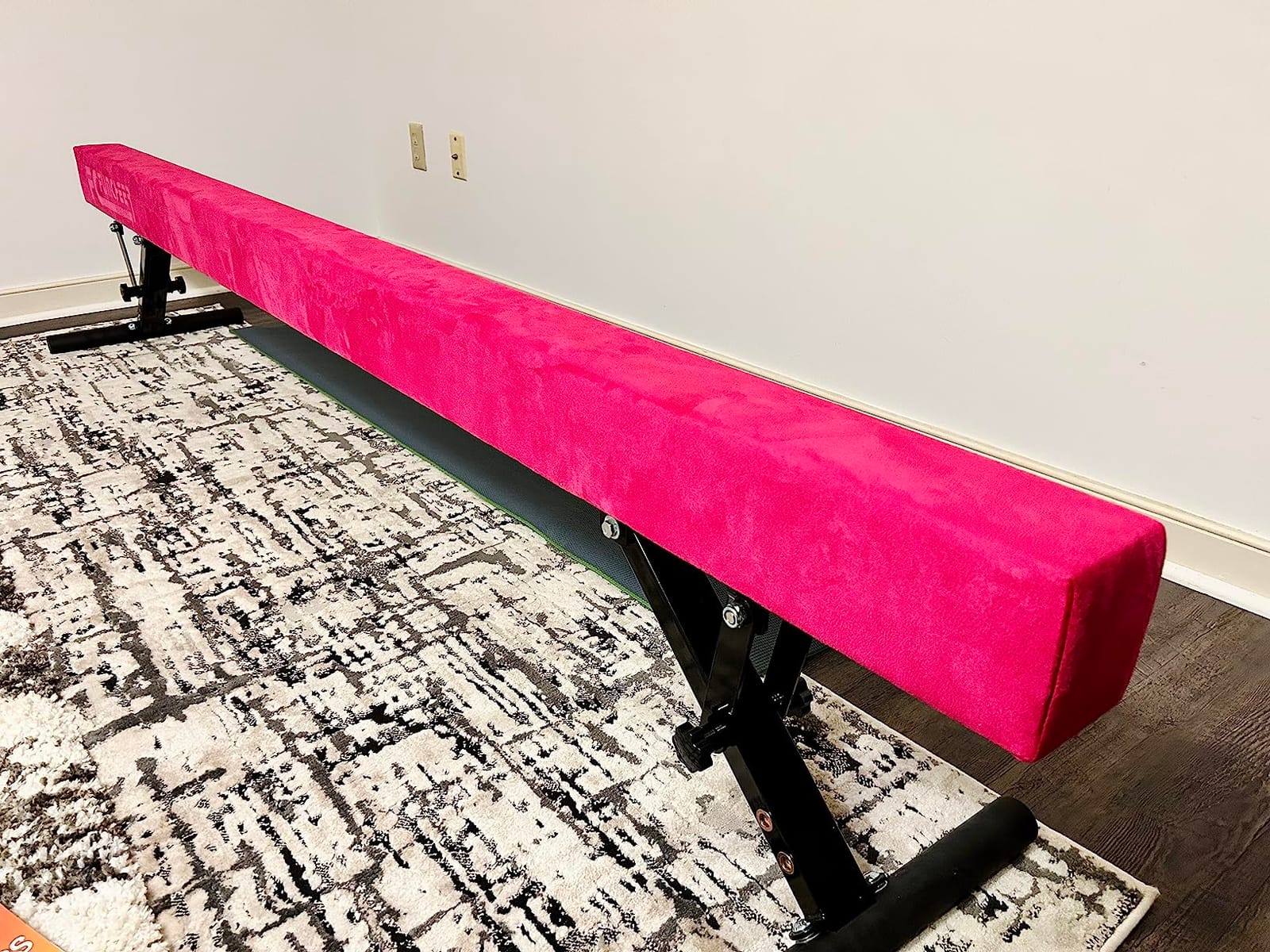 FC FUNCHEER Adjustable Balance Beam for Kids - 8FT Gymnastics Beam - high and Low Floor Beam for All Gymnastic Levels - Professional Gymnastic Equipment for Home and Gym Center customer photo 1