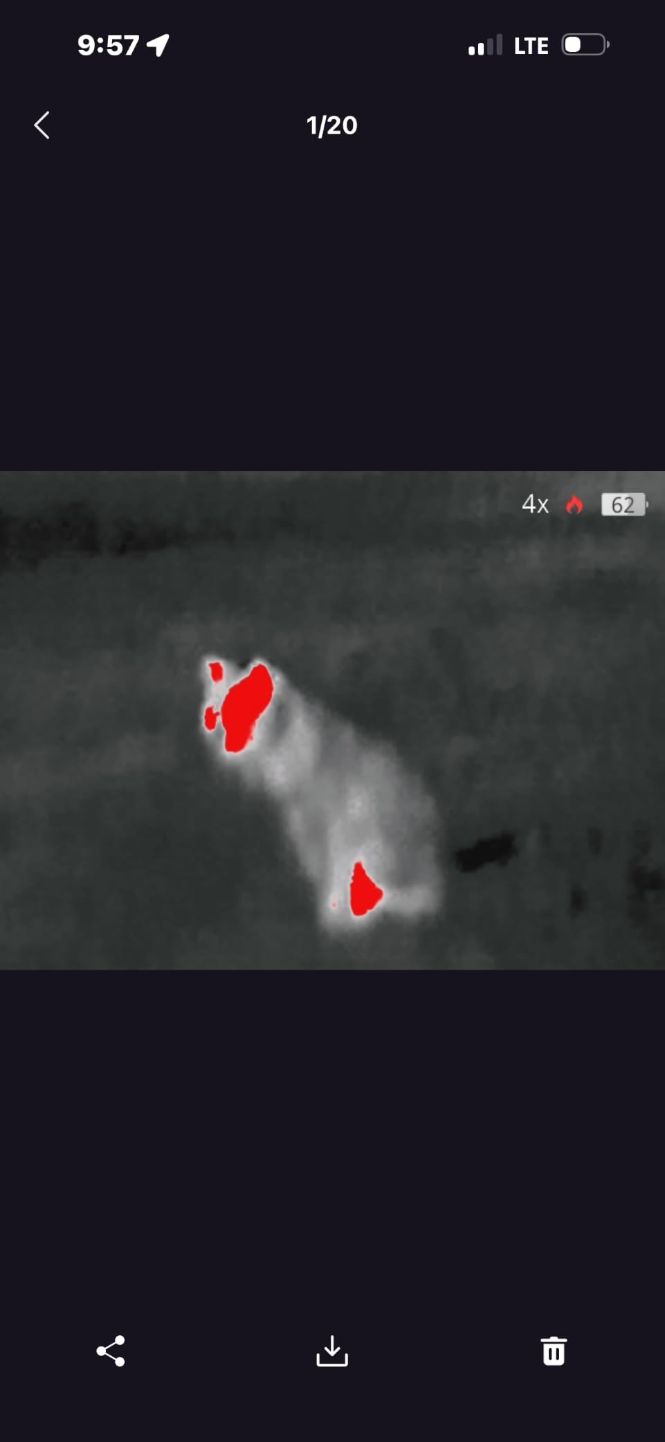 TOPDON TS004 Thermal Imaging Monocular, 320 x 240 TISR 256 x 192 IR Resolution, Supported Wireless Connection, 13mm 50Hz Thermal Night Vision with 11h Battery Life, IP67 Monocular for Hunting customer photo 1