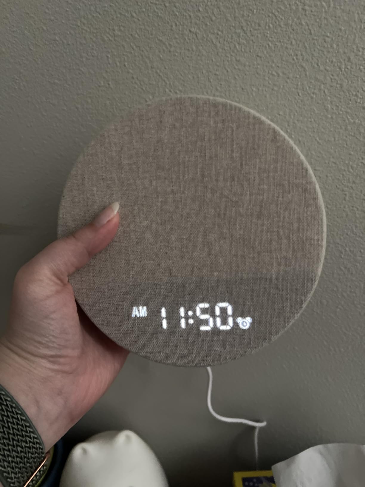 Dreamegg Sunrise 1 - Sunrise Alarm Clock, Sound Machine for Sleep, Customizable Sleep Routines, Dimmable Night Light, 29 Soothing Sounds customer photo 2