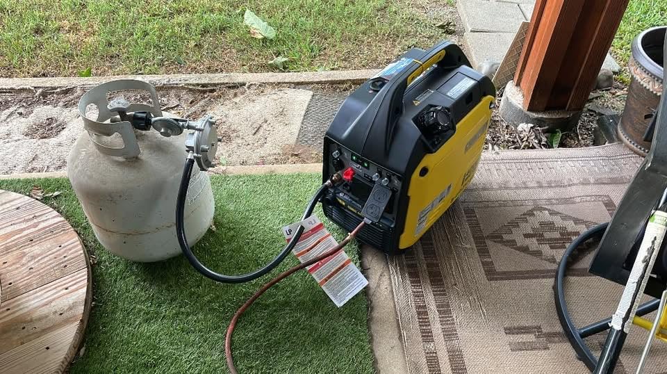 Champion 4000-Watt Dual Fuel RV Ready Portable Inverter Generator | Gas & Propane Powered, LPG Hose, RV Ready, Recoil Start, Parallel Ready, Quiet Technology, Free 3-Year Warranty customer photo 1