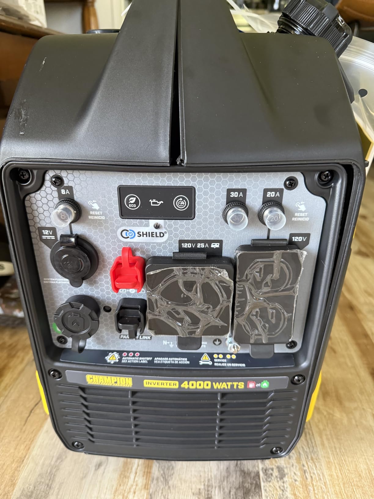 Champion 4000-Watt Dual Fuel RV Ready Portable Inverter Generator | Gas & Propane Powered, LPG Hose, RV Ready, Recoil Start, Parallel Ready, Quiet Technology, Free 3-Year Warranty customer photo 2