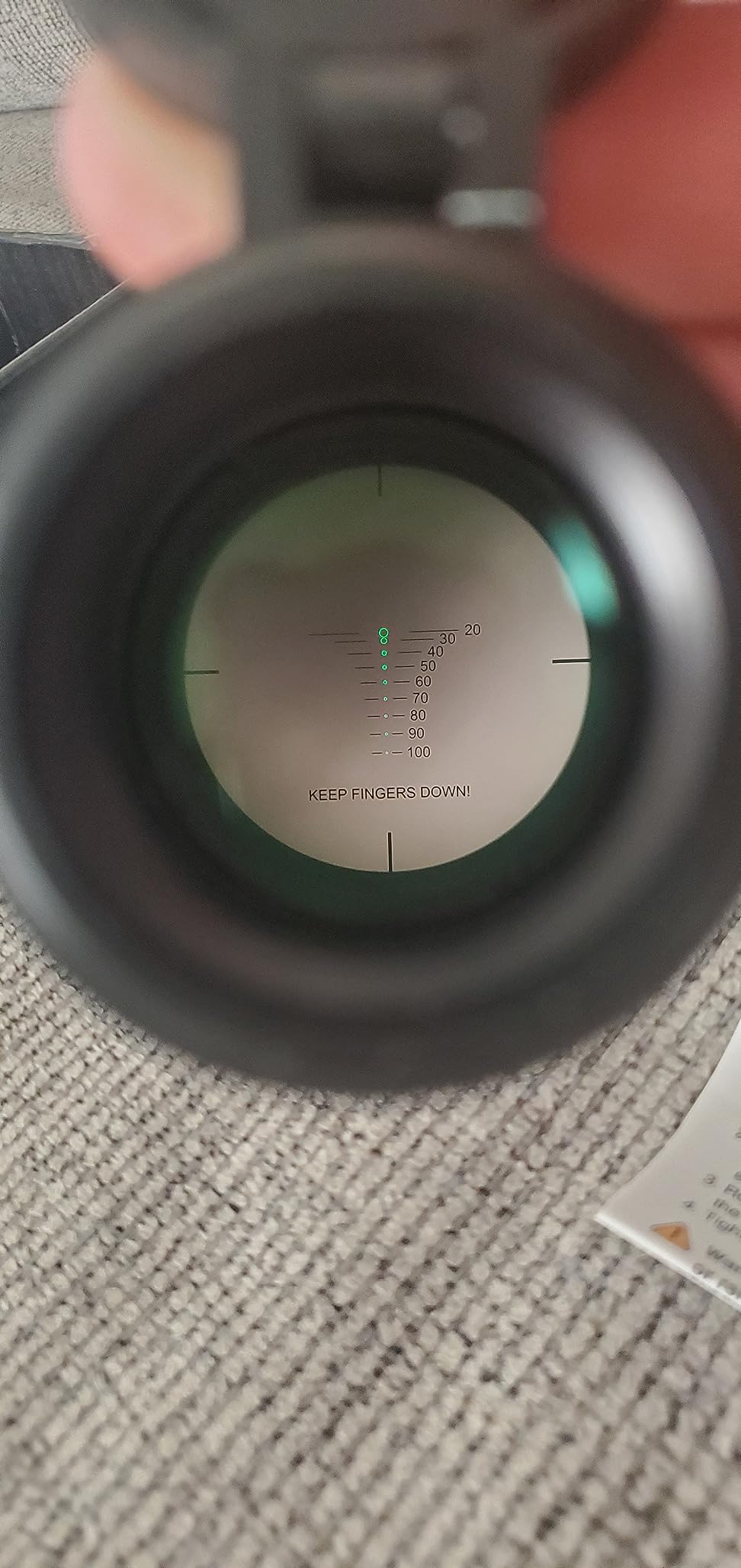 CVLIFE 1.5-5x32 Crossbow Scope, 20-100 Yards Etched Glass Ballistic Reticle, Red Green Illuminated Crossbow Scope for Hunting with 20mm Scope Rings customer photo 1