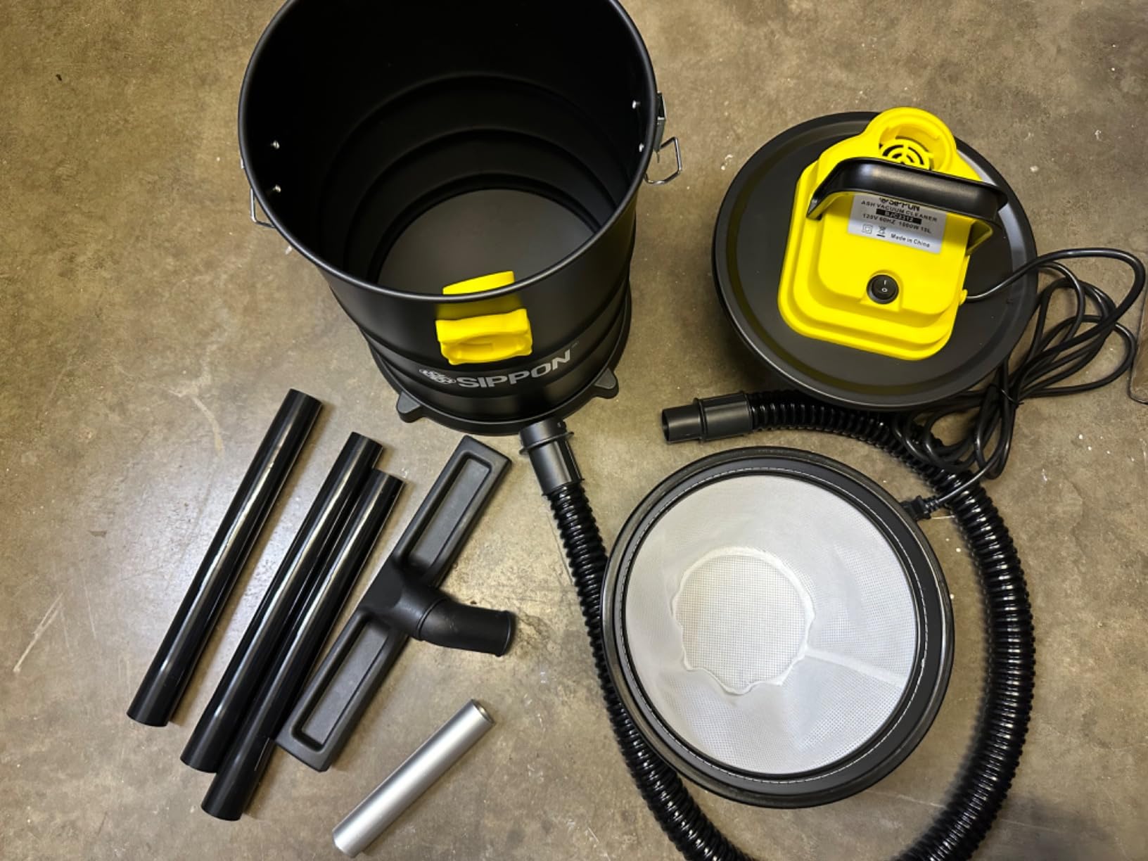 Ash Vacuum Cleaner, 800W 2.6 Gallon for Pellet Stove & Fireplace customer photo 1