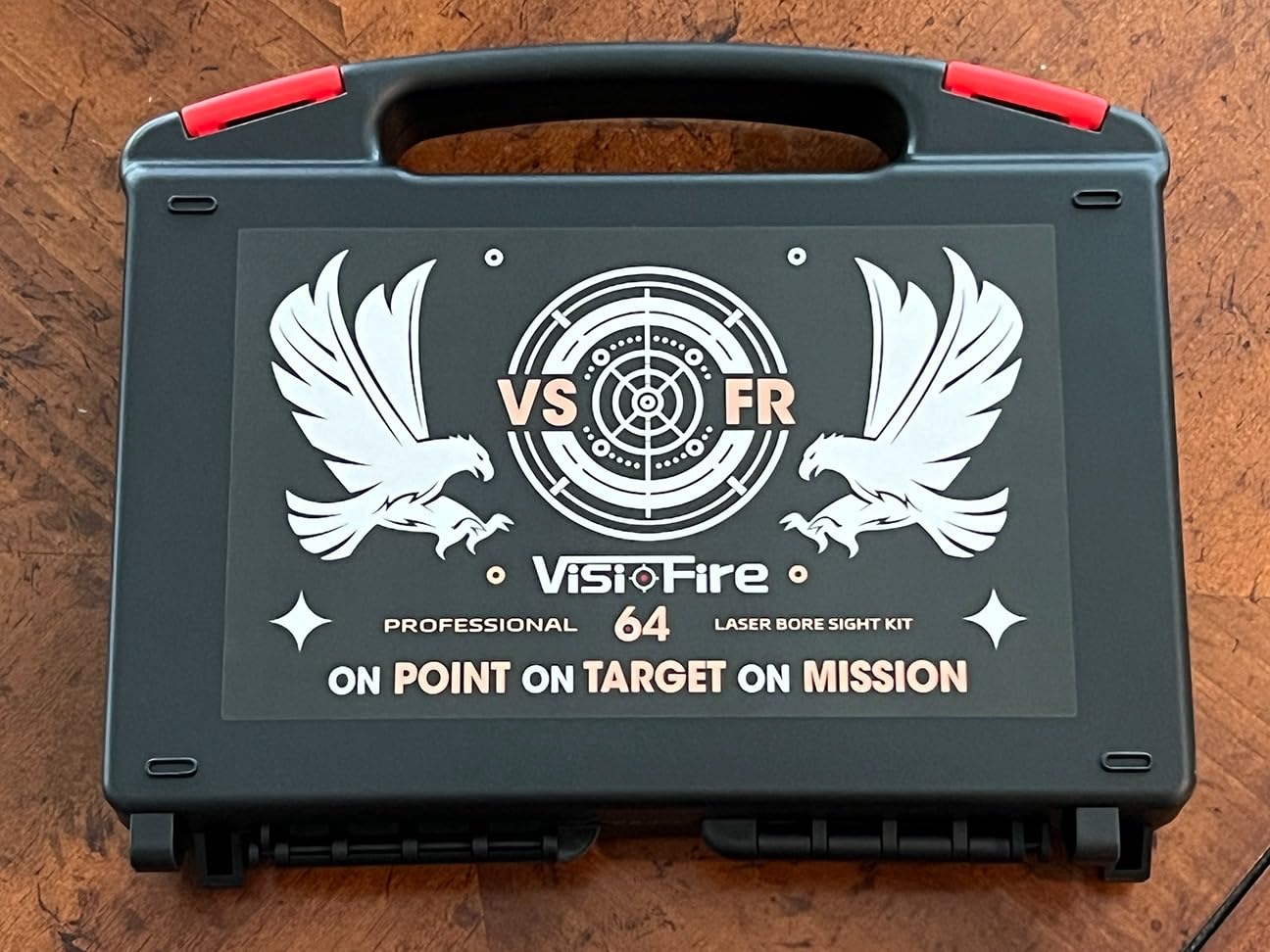 Visiofire Tool-Free Laser Bore Sight Kit: Green Laser Bore Sighter with 64 Upgraded Adapters fit 0.17 to 12 GA Calibers, Multi-Caliber Laser Bore Sighting Kit for All Gun, Powerful Boresighter customer photo 2