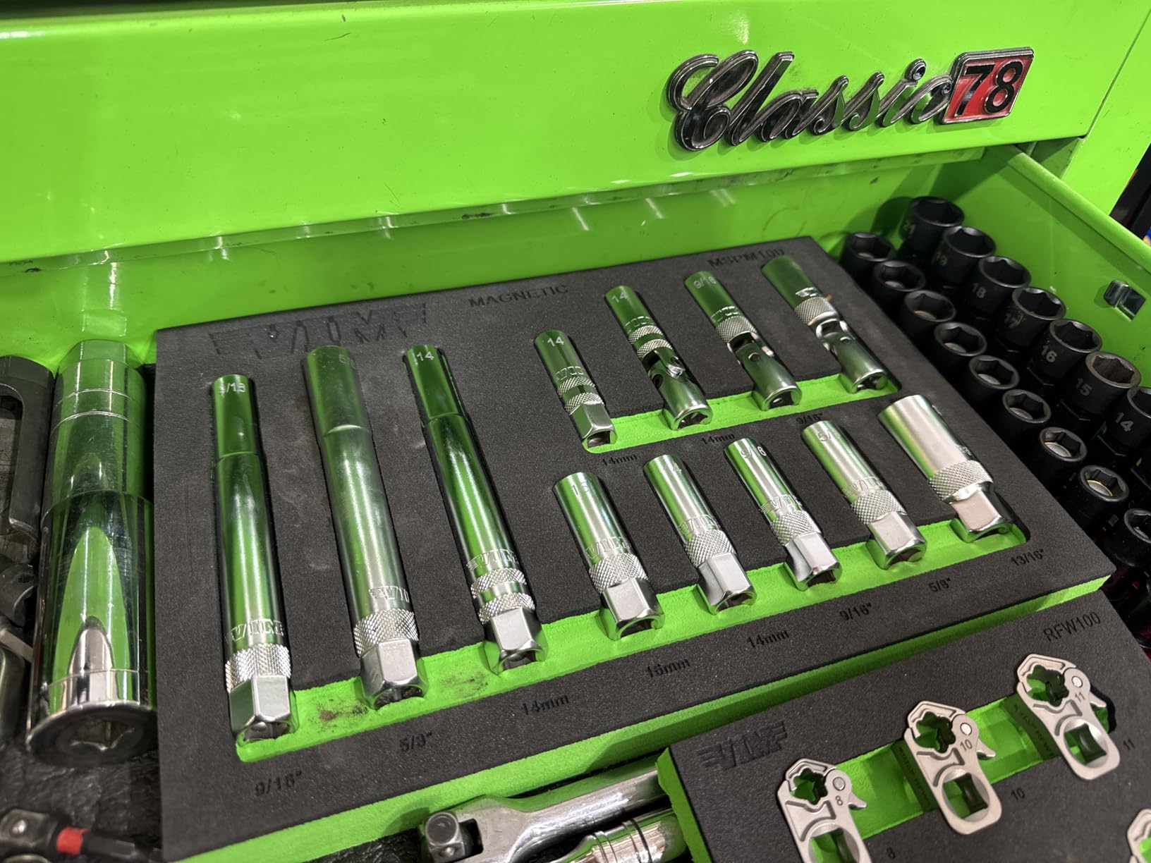 Vim Tools VMMSPM100 Magnetic Master Spark Plug Socket Set, 12 Piece customer photo 1