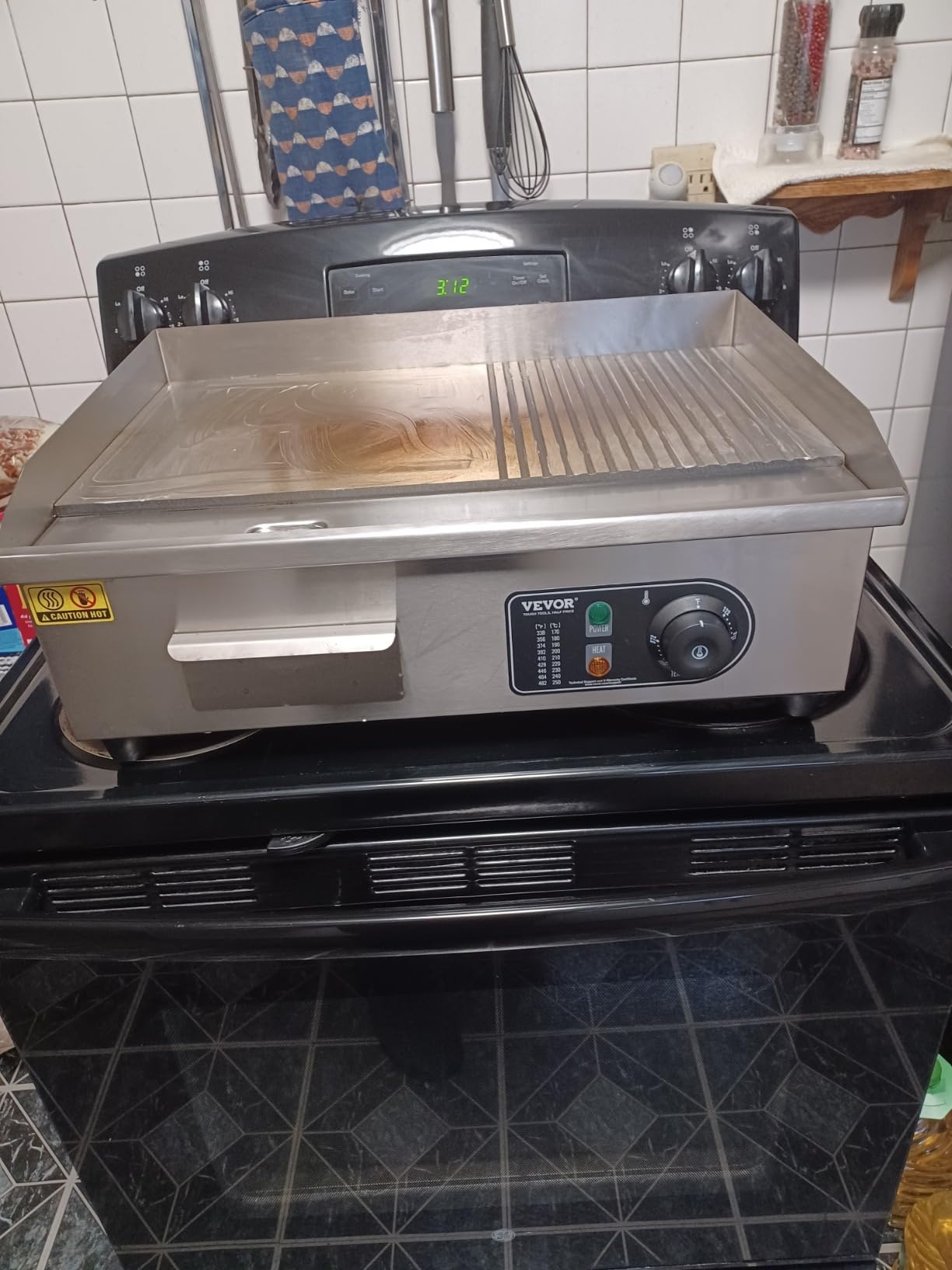 VEVOR Commercial Electric Griddle, Countertop 22