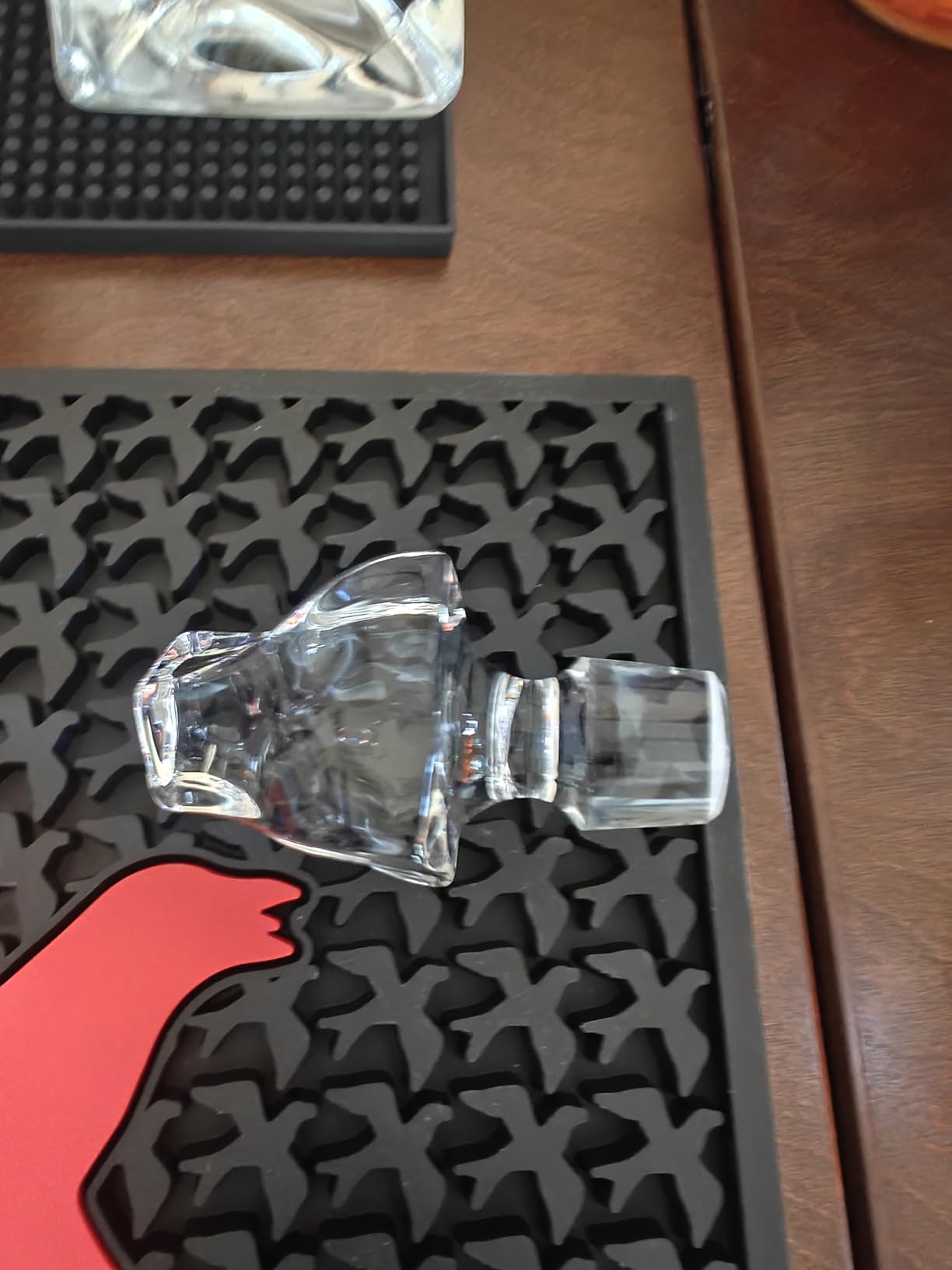 Square 25Oz Whiskey Liquor Decanter Set With 2 Glasses in Box customer photo 1