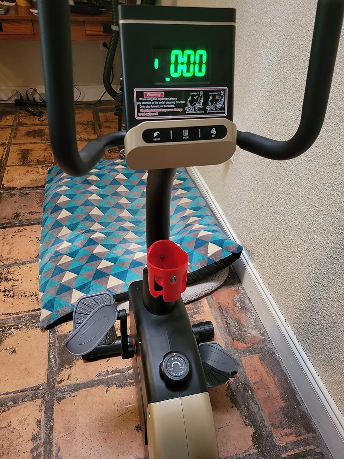 VANSWE Recumbent Exercise Bike for Home Seniors Light Commercial customer photo 1