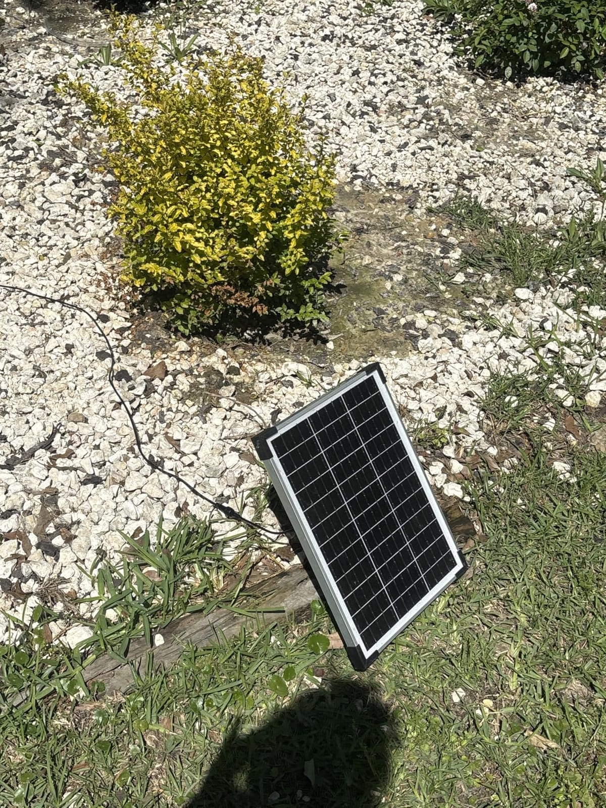 POPOSOAP 20W Solar Water Pump, Solar Powered Water Pump Outdoor with 320GPH Solar Pump, 7 Sprayers, 16.4ft Cable, 6.6ft Tubing for Outdoor Pond, Fish Tank and Garden Water Features customer photo 2