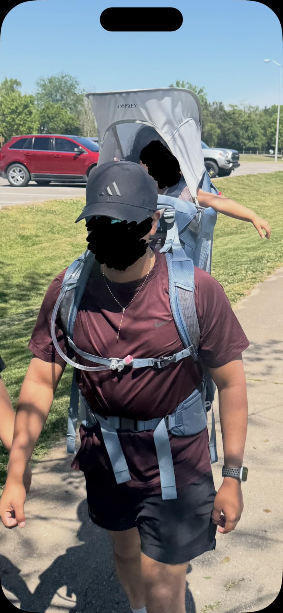 Osprey Poco Child Carrier Backpack - Adjustable Travel Baby Carrier with Sunshade - Hiking Carrier for Toddlers customer photo 2