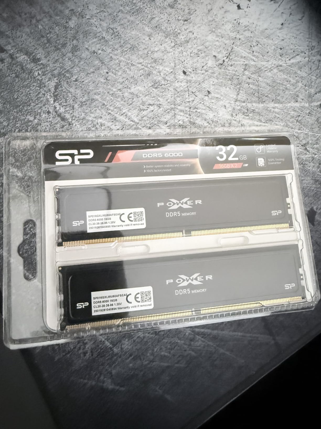 Silicon Power Value Gaming DDR5 32GB (2x16GB) 6000MT/s (PC5-48000) 288-pin CL30 1.35V UDIMM Desktop RAM Computer Memory customer photo 2