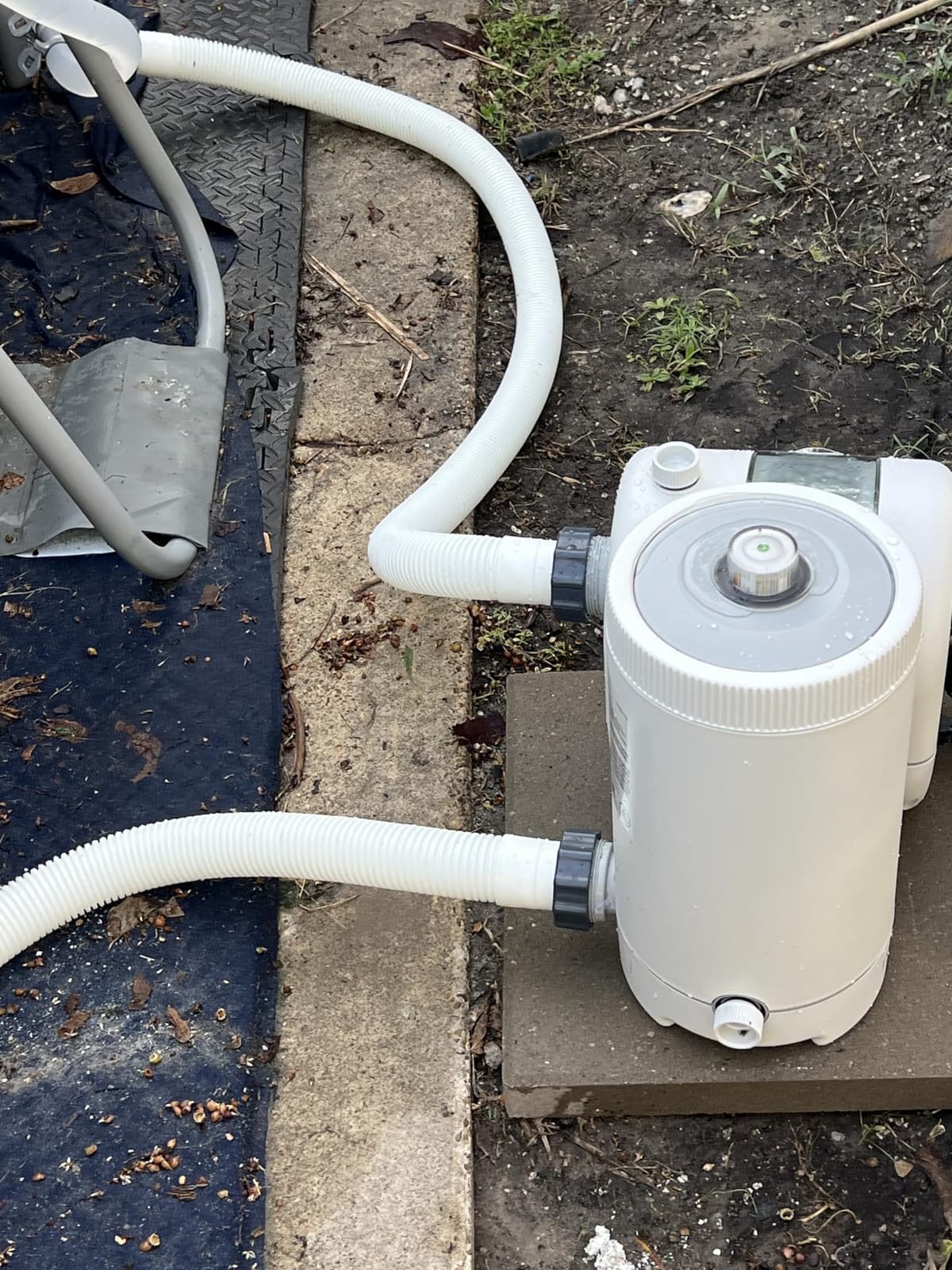 INTEX Krystal Clear 2,500 GPH Cartridge Filter Pump for Above Ground Pools | 26633EG - For Swimming Pools: 4,000 to 15,200 gal - Improved Circulation & Filtration with Type B Cartridge Gauge Indicator customer photo 2