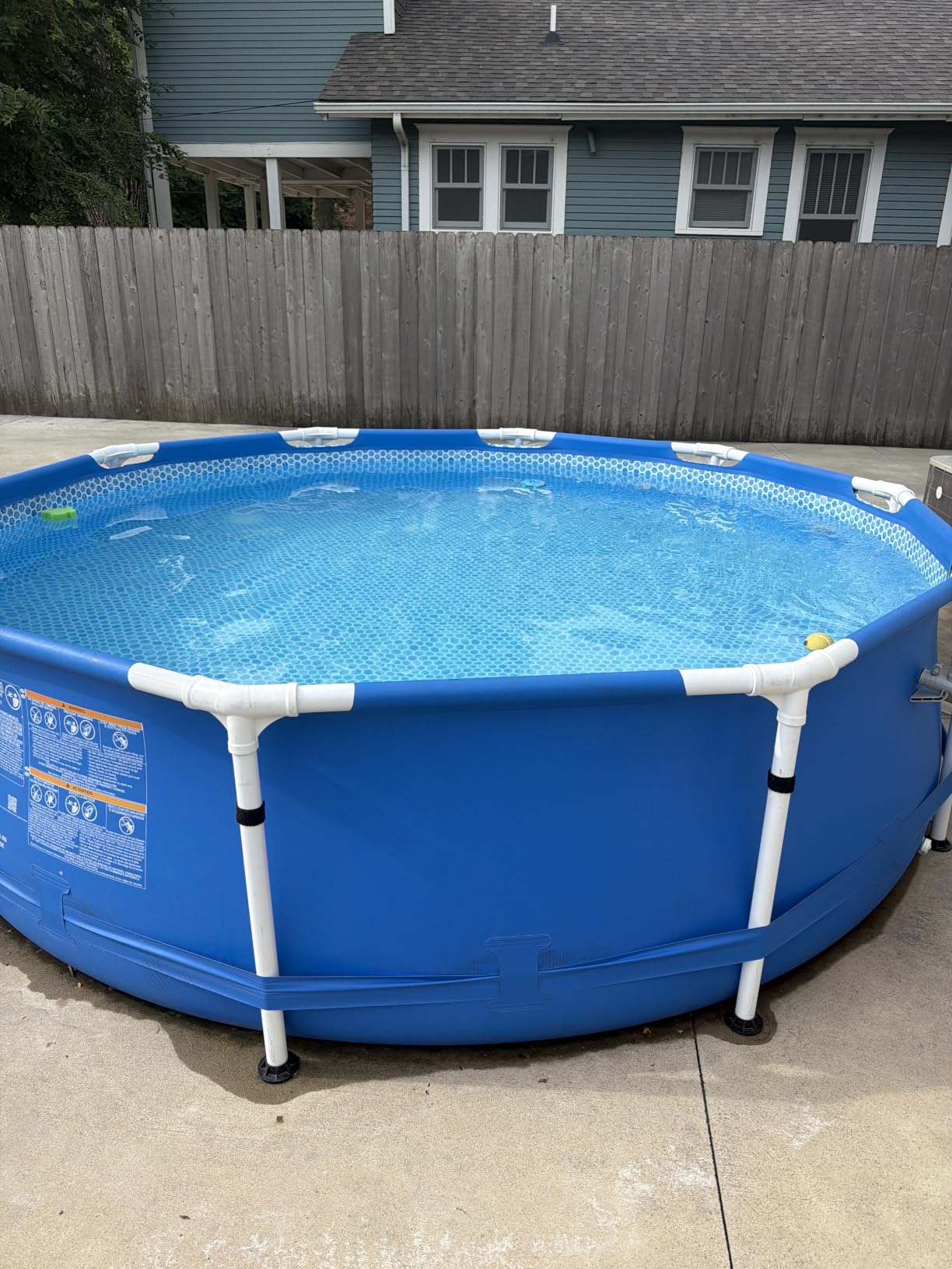 INTEX Krystal Clear 1,000 GPH Cartridge Filter Pump for Above Ground Pools | 26637EP - For Swimming Pools up to 6,000 gal - Improved Circulation & Filtration with Type A Cartridge Gauge Indicator customer photo 2