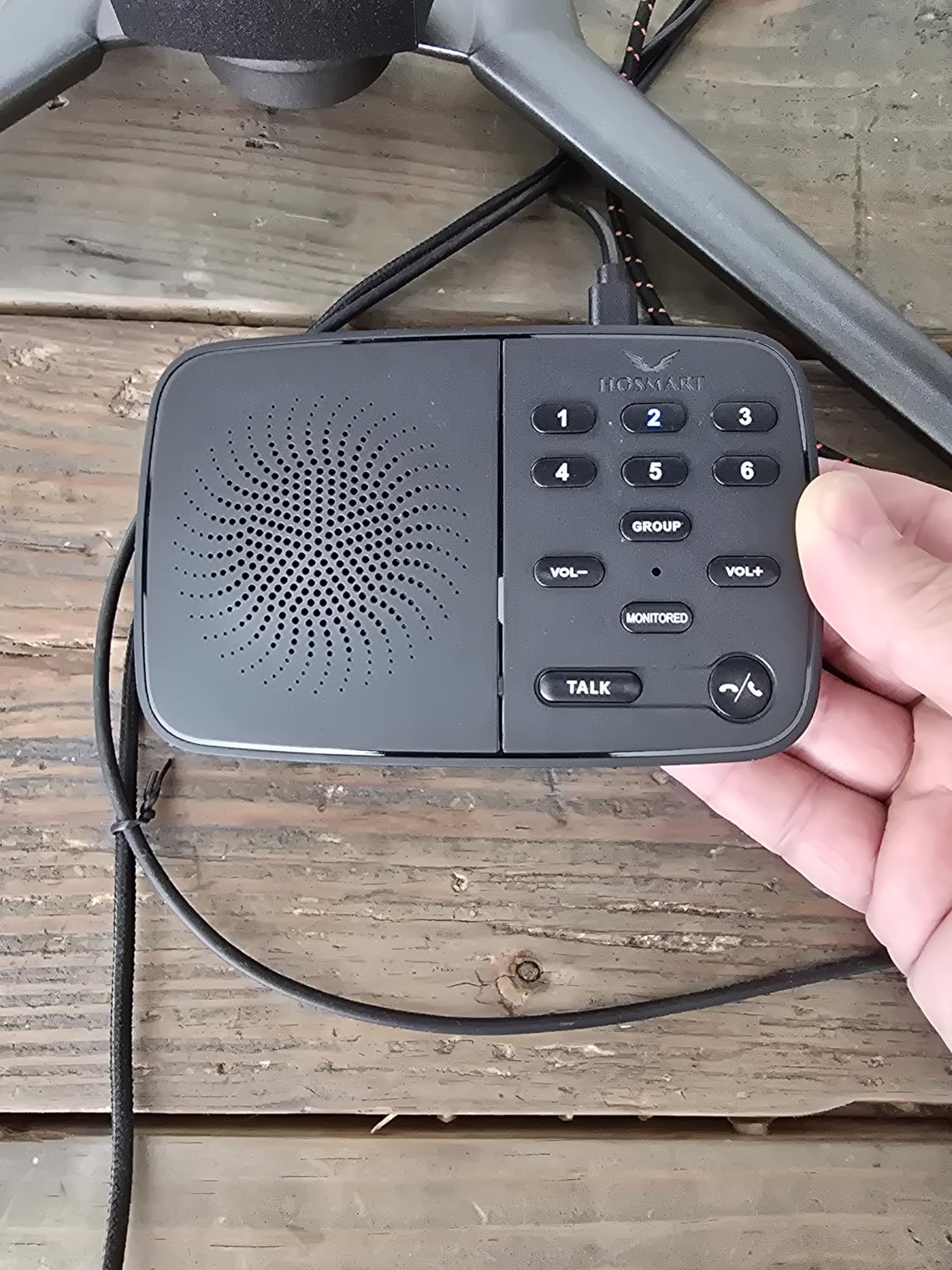 Hosmart UltraSpeak Intercoms Wireless for Home Two-Way Real-time Intercom, Full Duplex Wireless Intercom System for Home Use, Clear Sound House Intercom System for Business with 1200 Feet Range customer photo 1