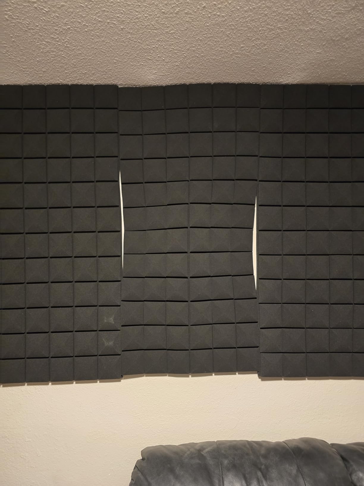 4 Pack Acoustic Foam Panels, 48 x 24 x 2