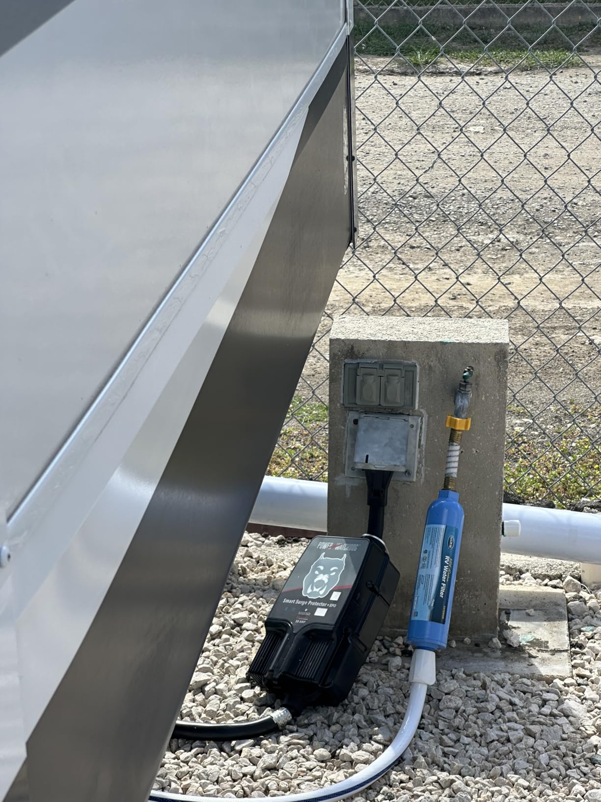 Power Watchdog PWD50EPOW Smart RV Surge Protector, 50A, WiFi, IP65 | Patented WiFi & Bluetooth connectivity monitors voltage, amperage & wattage. customer photo 1