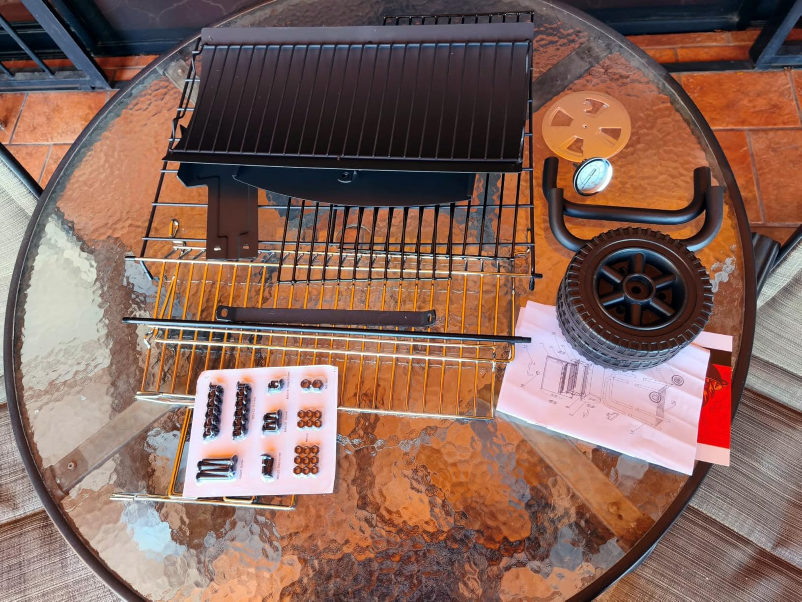 Kendane Barrel Charcoal Grill, Large Charcoal Grills with Side Shelf | Outdoor BBQ Grill, Perfect for Backyard Camping, Patio Parties and Picnics customer photo 2