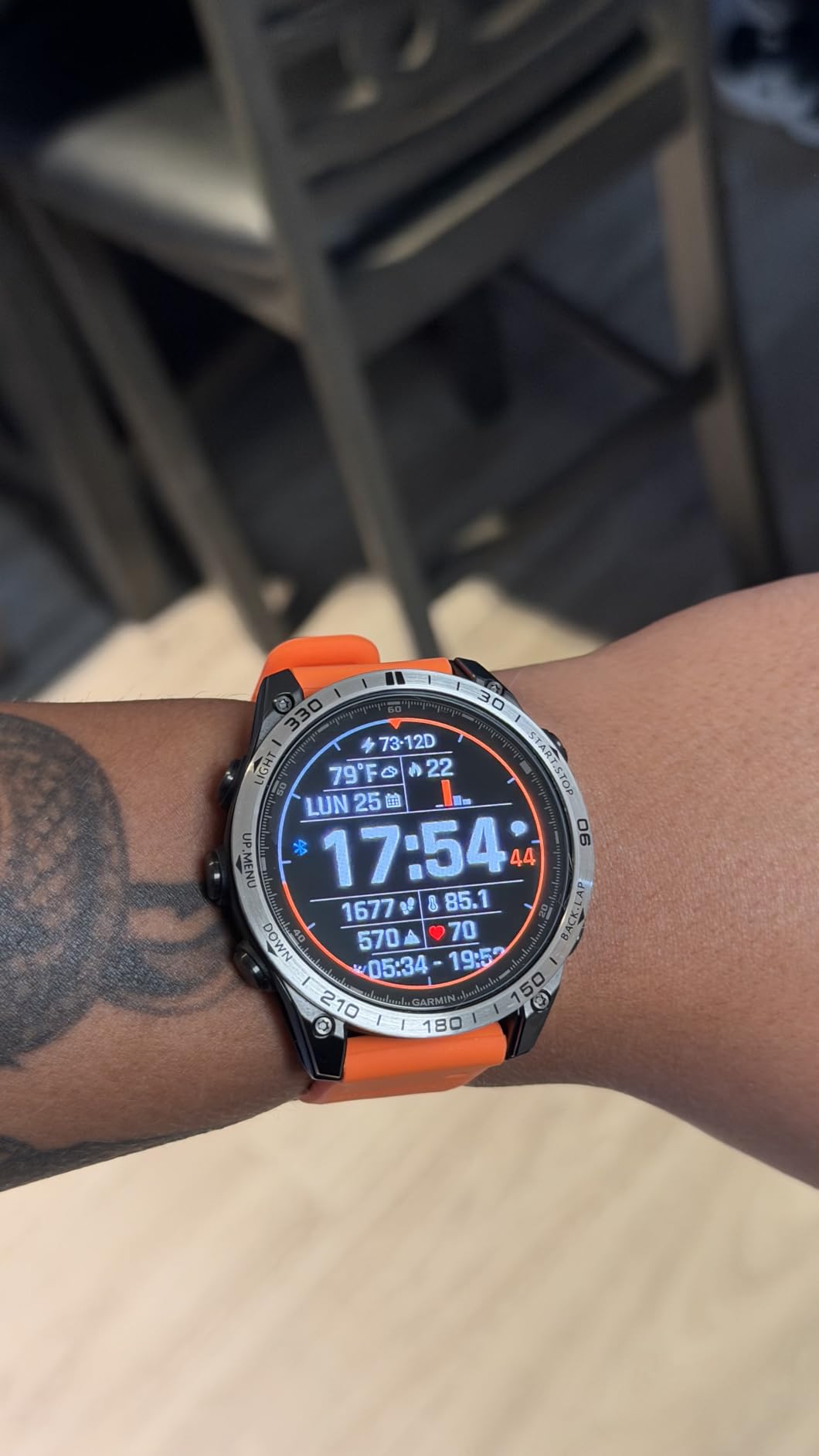 Garmin fenix 8, 47mm, Black | Premium Multisport Smartwatch, AMOLED Display, GPS, Built-In Flashlight, Dive-Rated, Built-In Speakers & Mic customer photo 2