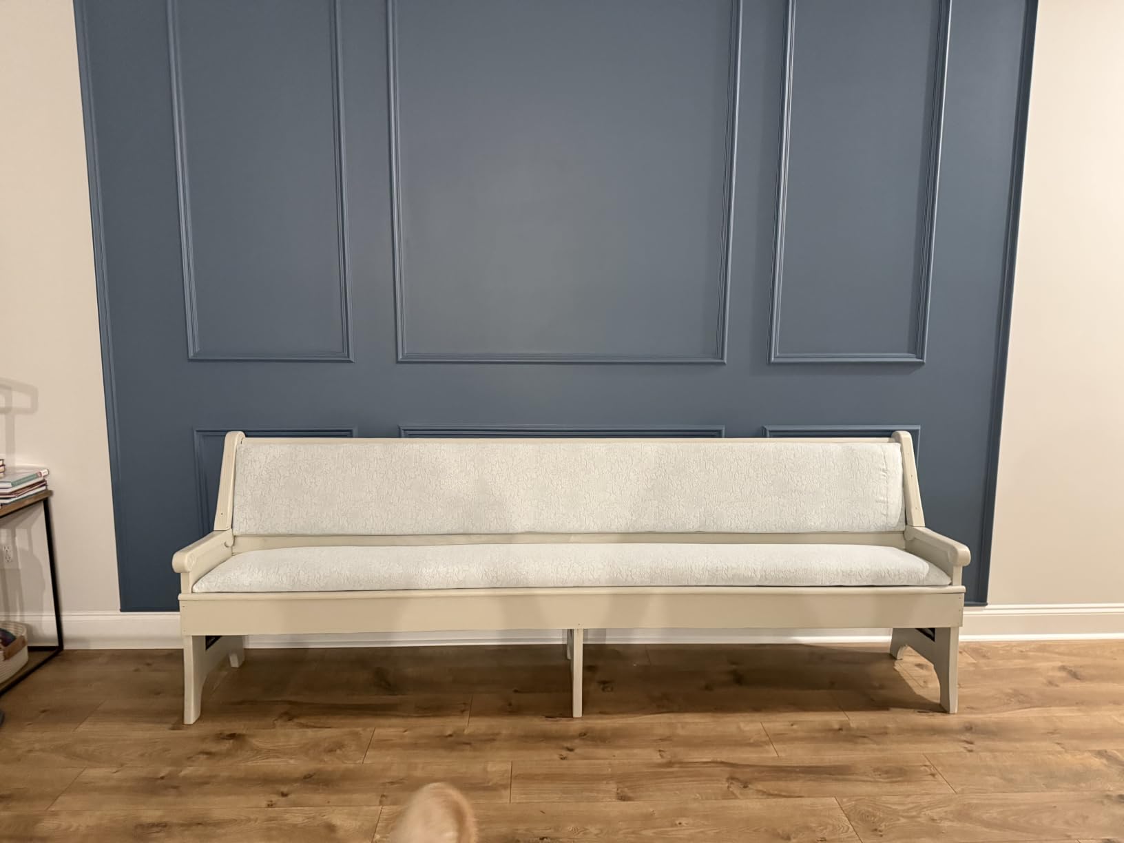 Art3d Pre-Cut Wall Molding Set of 6 pcs, Ready-to-Assemble Wainscoting Panels for Interior Wall Décor Living Room Bedroom Accent Wall - Installed with Glue, 3 Top 3 Bottom customer photo 2