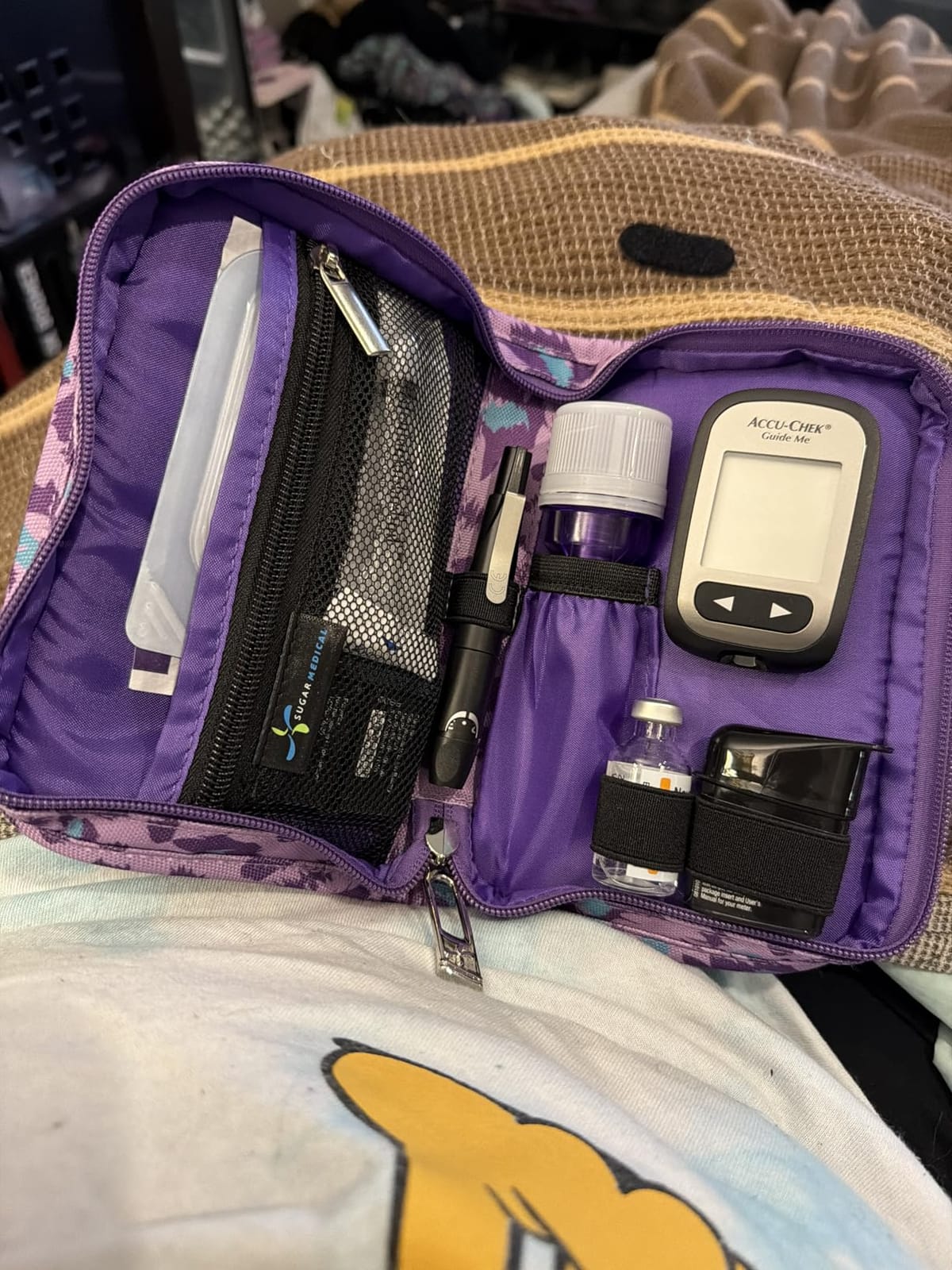 Sugar Medical Diabetes Supply Case for Glucose Meter, Insulin & Testing customer photo 1