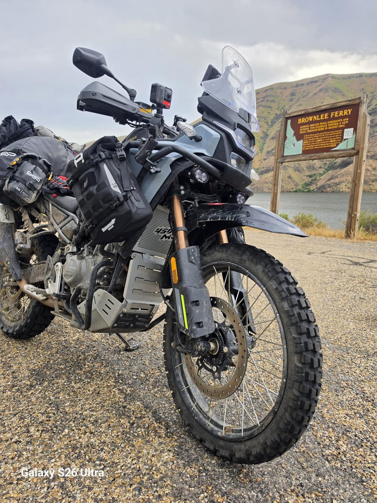 Rhinowalk Motorcycle Saddlebag 35L Waterproof, Quick Release Motorbike Side Bag, Universal Fit Motorcycle Side Bag (1-Piece) customer photo 1