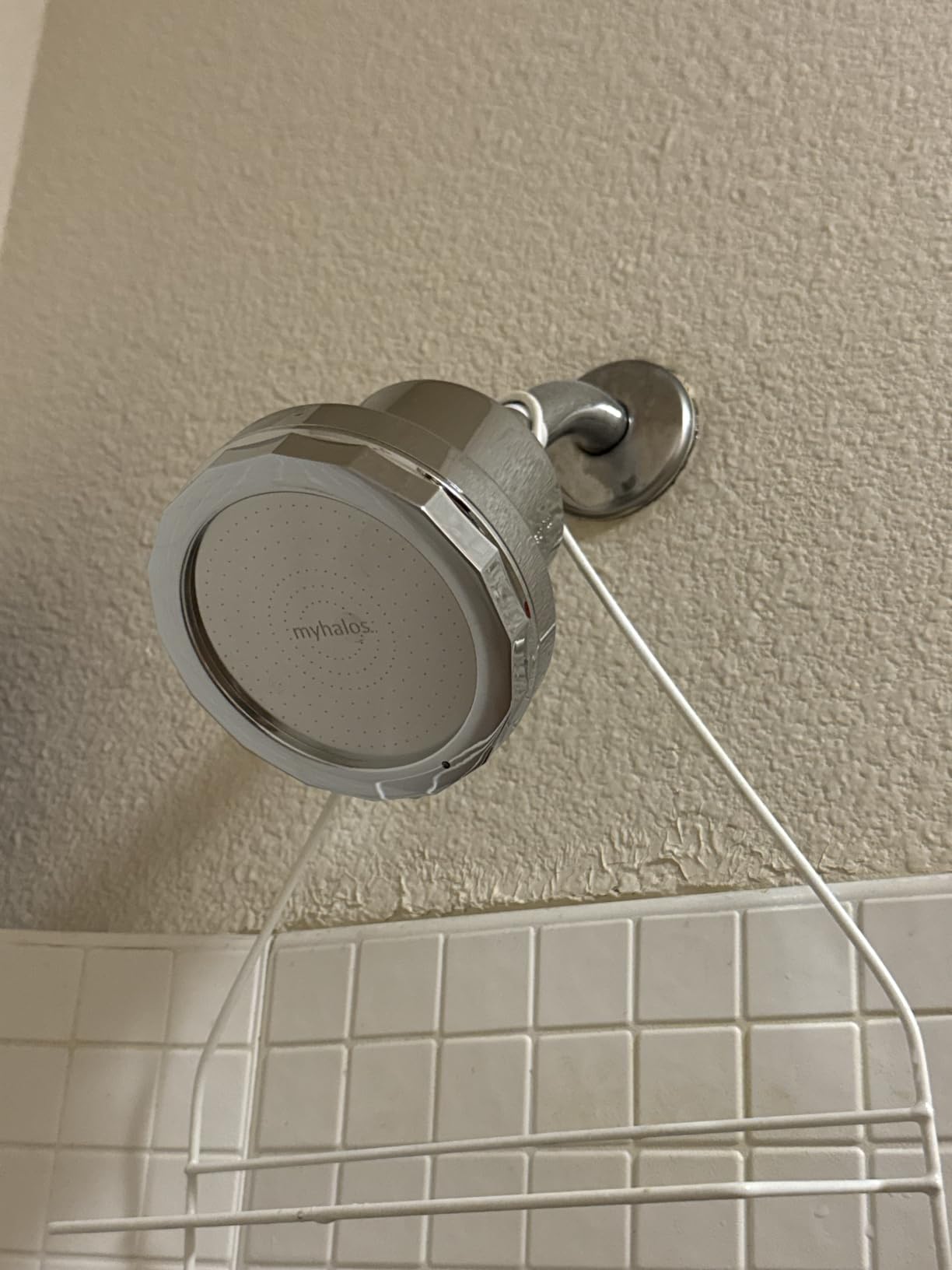 MyHalos Filtered Shower Head, Shower Head Filter for Hard Water (Chrome) | High Pressure, Removes Chlorine & Heavy Metals, Water Softener, Filter Shower Head, Water Filter, Filtro Para Ducha De Bano customer photo 2