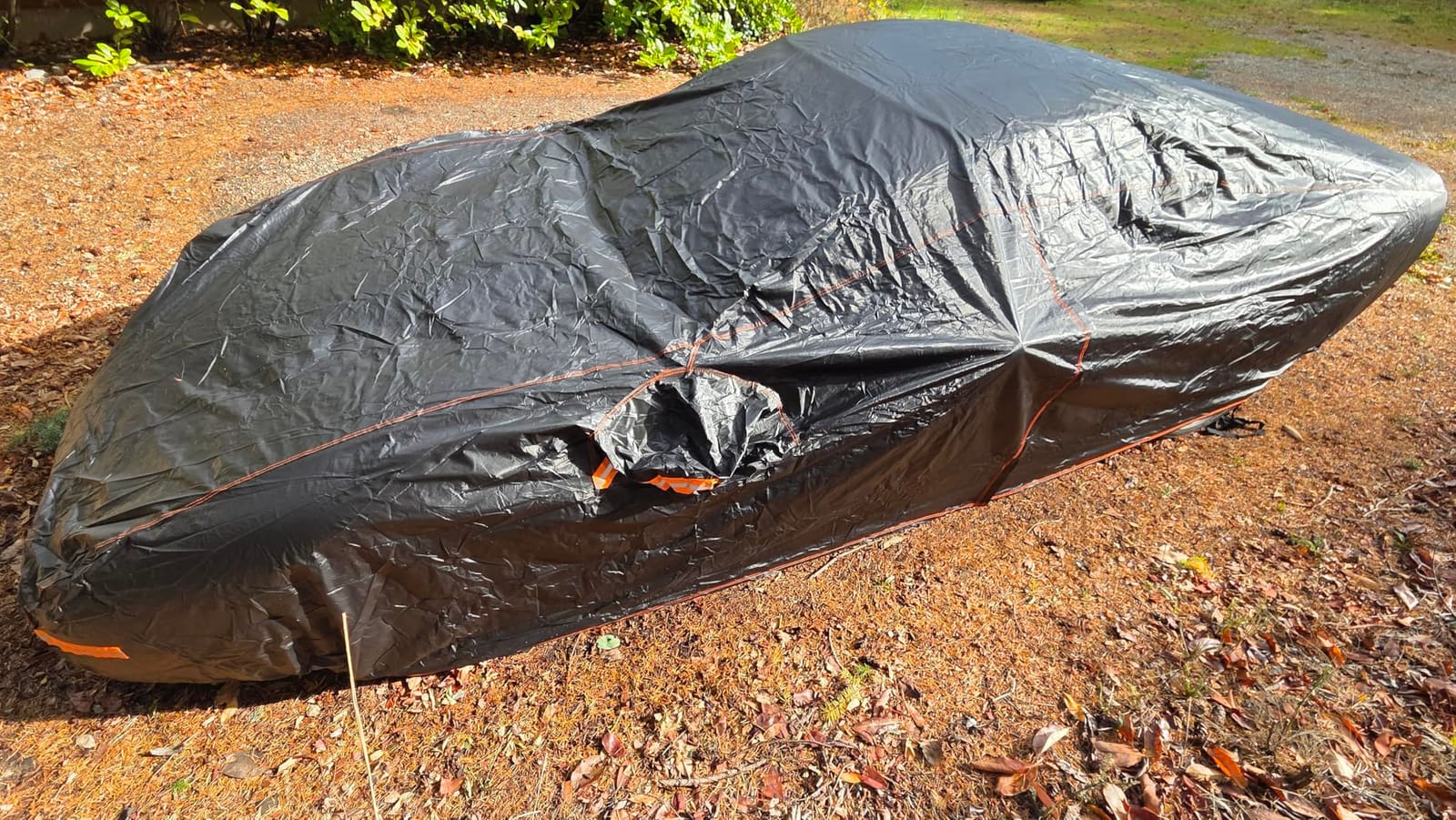 6 Layers Heavy Duty Car Cover Waterproof All Weather Size C3 customer photo 1