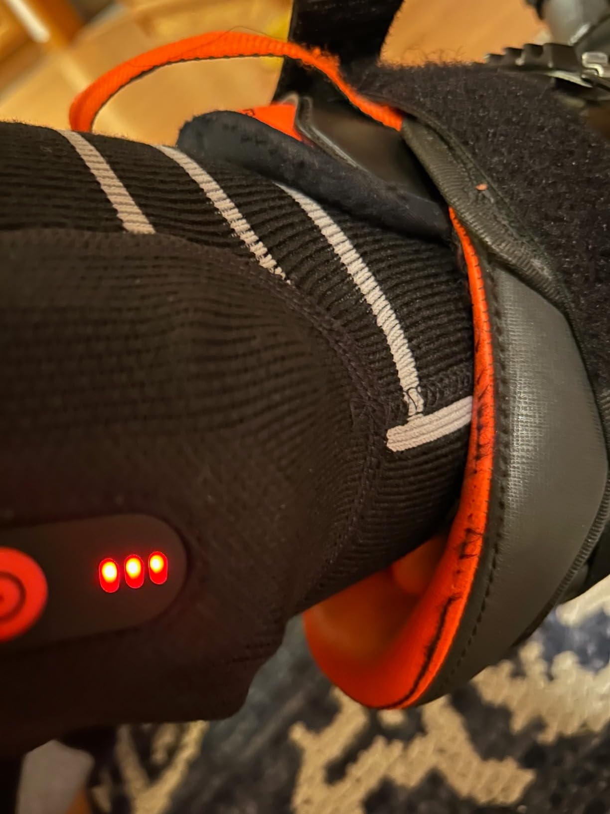 FREEHILL Merino Wool Rechargeable Heated Socks - Toe & Full Sole Heating | 5V 5000mAh Rechargeable Battery, One-Button, 3 Heat Levels, Soft & Breathable, Flat Cable for Better Fit customer photo 2