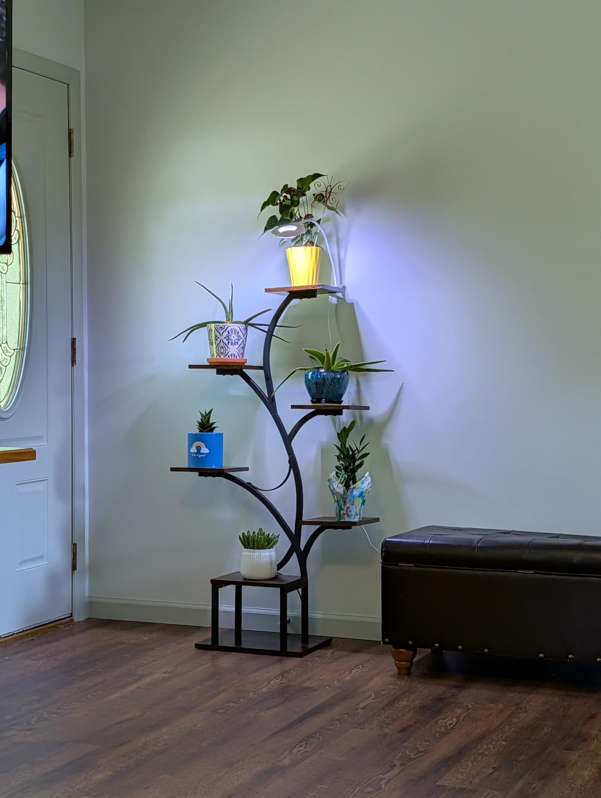 BACEKOLL Plant Stand Indoor with Grow Light, 7 Tier 49
