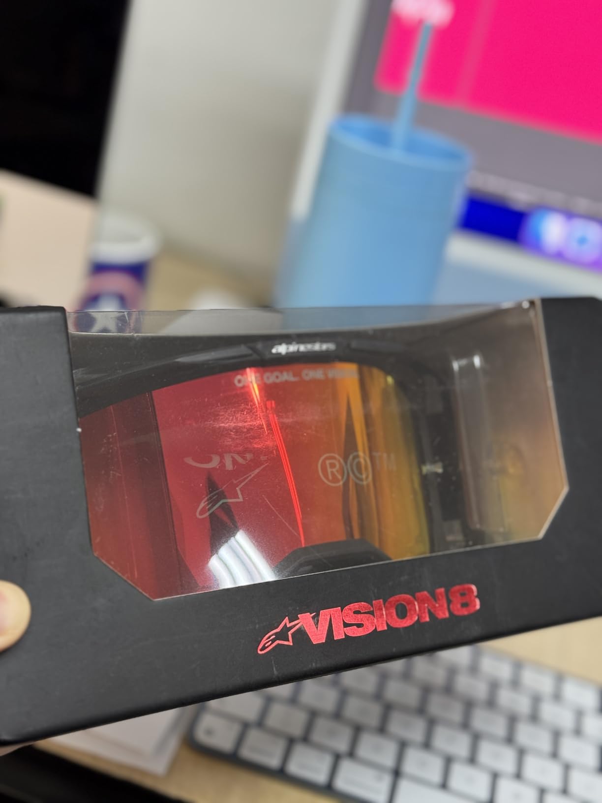 Alpinestars Vision 8 MX ATV MTB Off Road Goggle customer photo 2