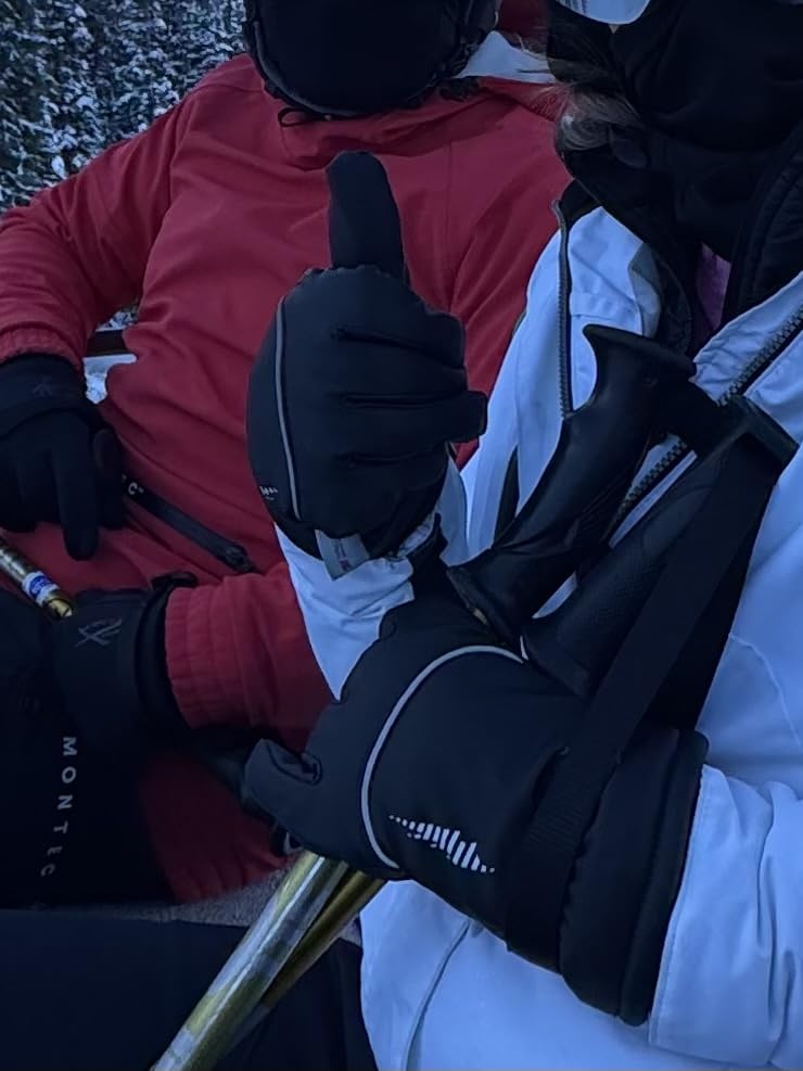 rivmount Winter Gloves with Waterproof/Touchscreen/Warm, Thermal Snow Glove for Cold Weather Running, Ski, Cycling, Women Men customer photo 1