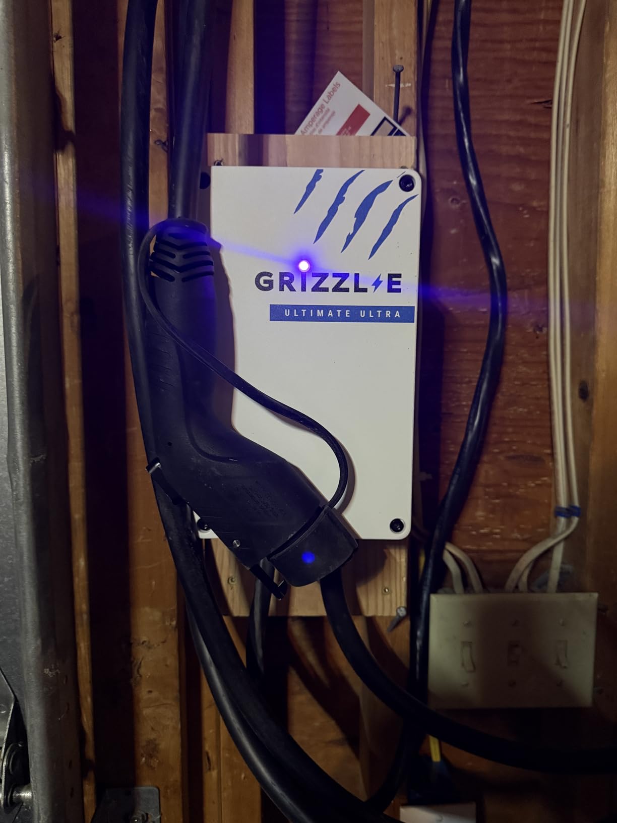 Grizzl-E 48A Ultimate Level 2 Fastest 48A Electric Vehicle (EV) Charger, UL Tested and Certified, Metal Case, Indoor/Outdoor Electric Car Fast Charging Station, Hardwired, Ultra Edition, J1772 customer photo 1