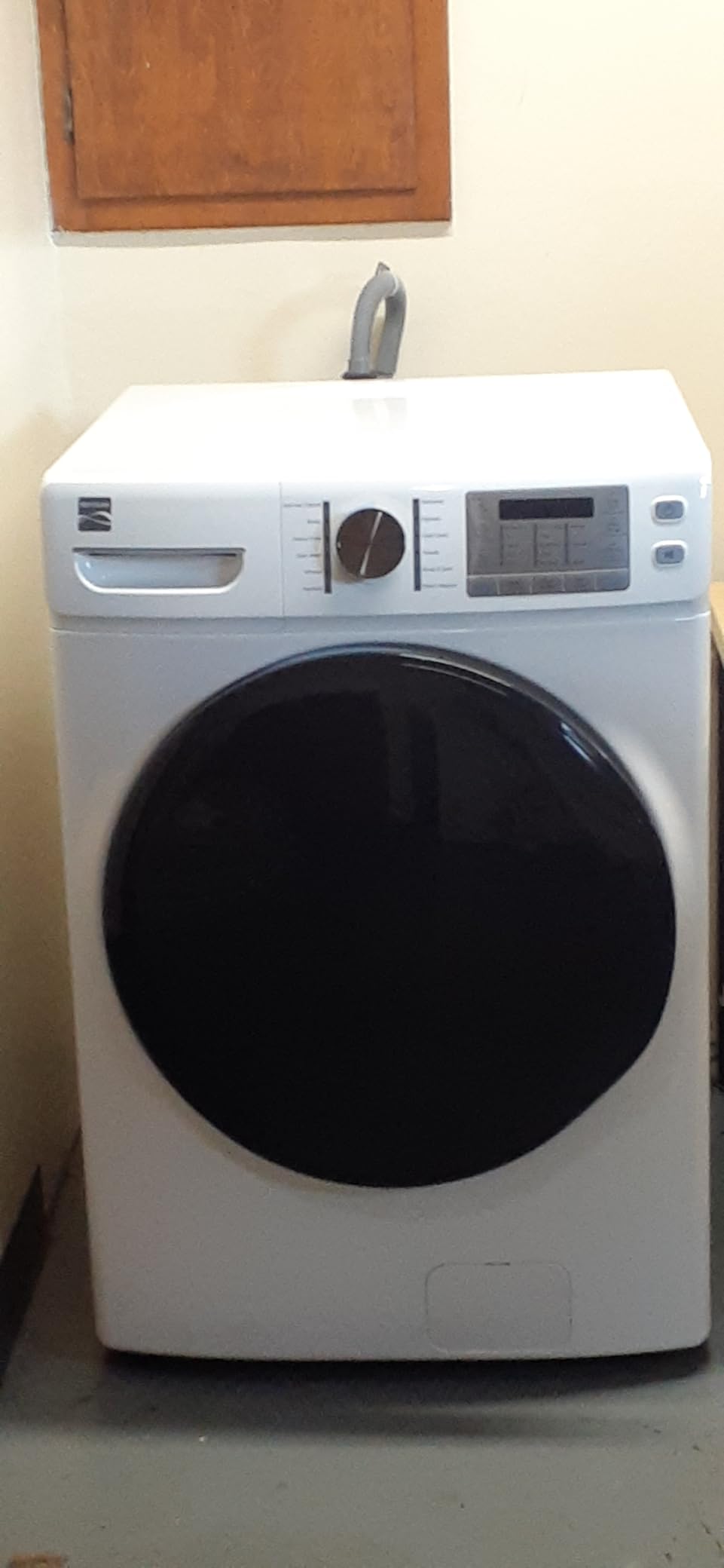 Kenmore 4.5 cu. ft. Front Load Washer - White | Stain Removing Steam Treatment - Reduce Laundry Time with Accela Wash - Touch Controls - ENERGY STAR Certified customer photo 2