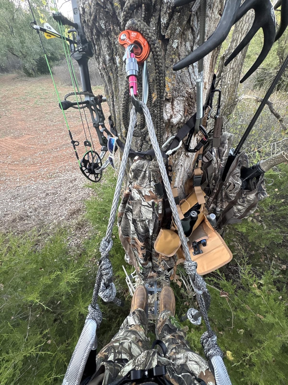 XOP Mutant Lightweight Packable Comfortable Hunting Tree Saddle - Medium customer photo 2