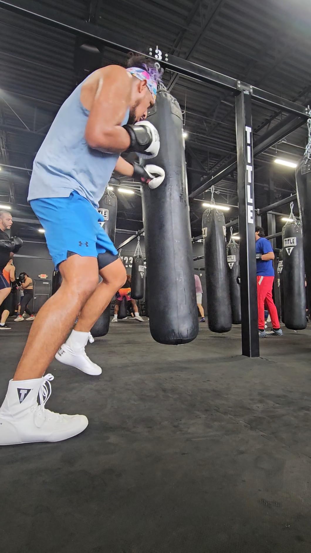 TITLE Boxing Speed-Flex Encore Mid-Top Shoes: Boxing Shoes, MMA Shoes, Boxing Boots, Kickboxing Shoes, Boxing Equipment, Footwear customer photo 1