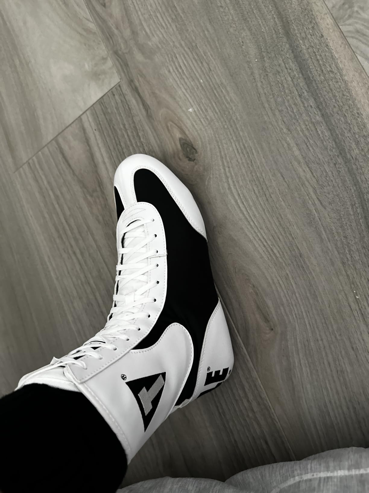 TITLE Boxing Speed-Flex Encore Mid-Top Shoes: Boxing Shoes, MMA Shoes, Boxing Boots, Kickboxing Shoes, Boxing Equipment, Footwear customer photo 2