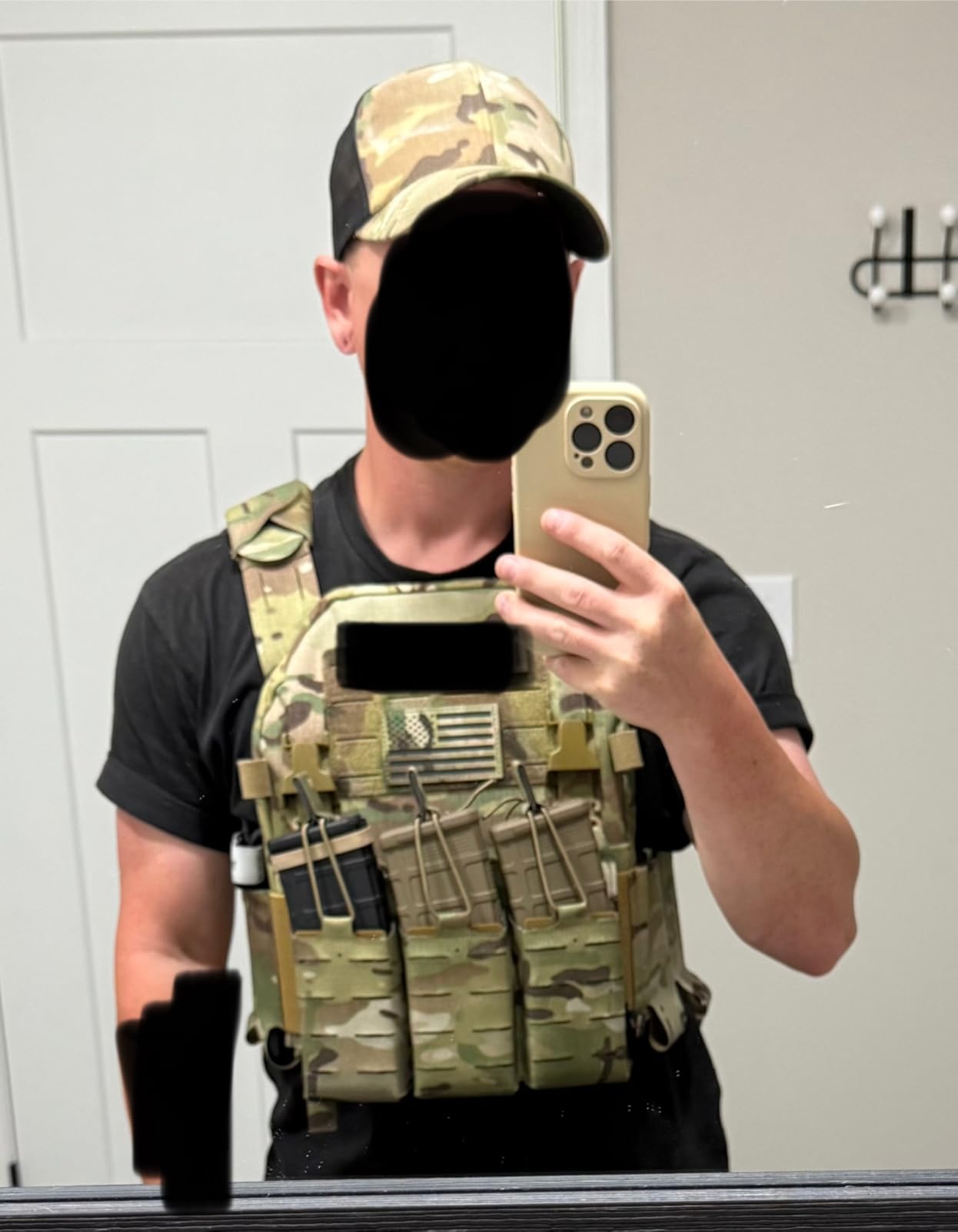 ACETAC LPPC V.2 Tactical Vest, Low-Profile Vest, Modular, Placard Compatible, Made from 1000D Nylon Laminates MultiCam customer photo 1