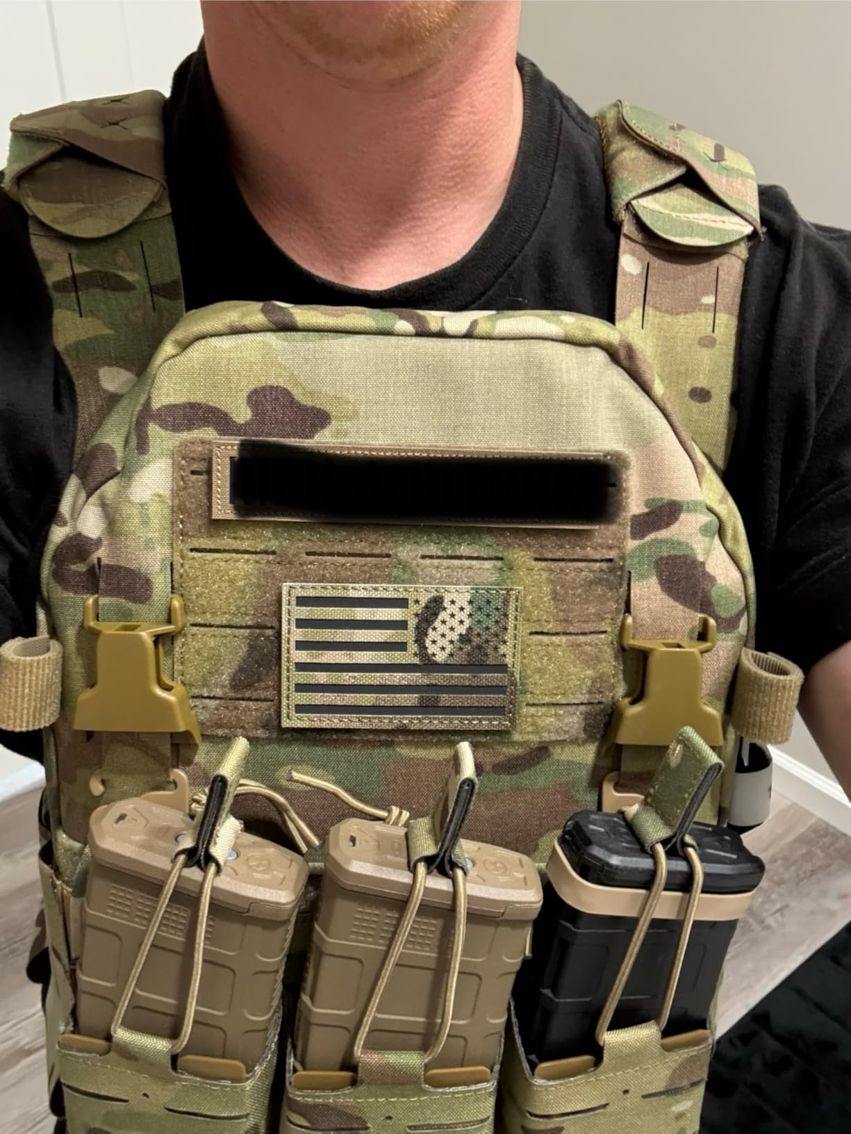 ACETAC LPPC V.2 Tactical Vest, Low-Profile Vest, Modular, Placard Compatible, Made from 1000D Nylon Laminates MultiCam customer photo 2