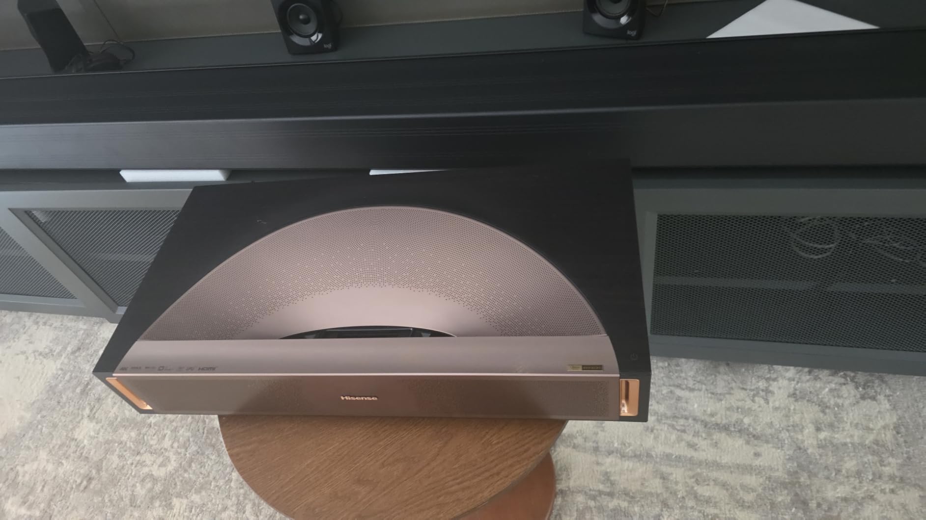 Hisense PX3-PRO Ultra Short Throw Triple Laser Projector, 4K UHD, 80