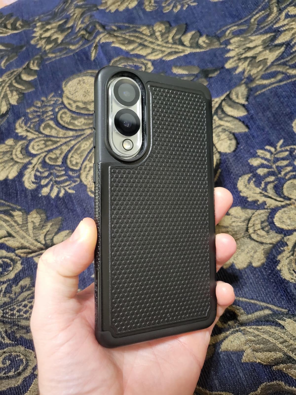 FNTCASE for Galaxy A17/A16 5G Phone Case: Dual Layer Samsung Cover, Black customer photo 2