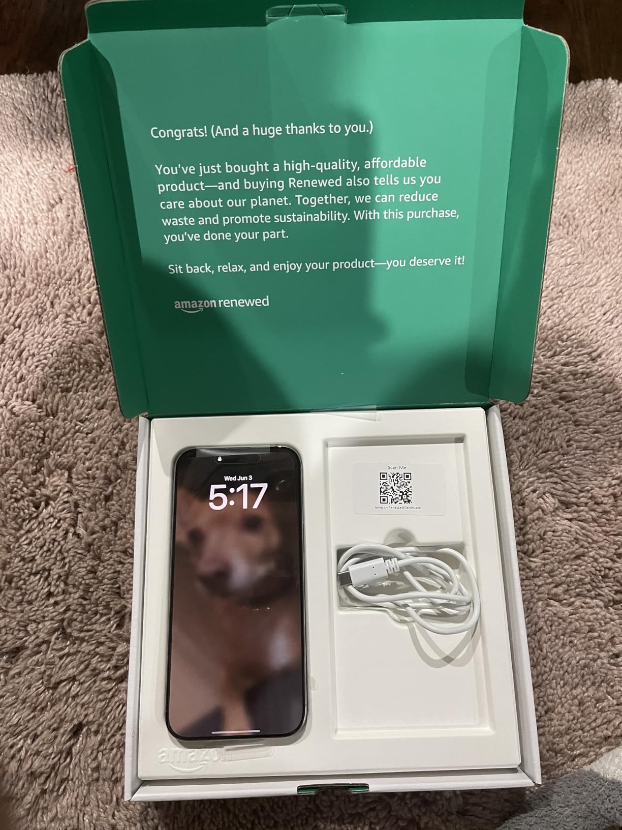 Apple iPhone 16 Pro Max, 256GB, Black Titanium - Unlocked (Renewed) customer photo 2