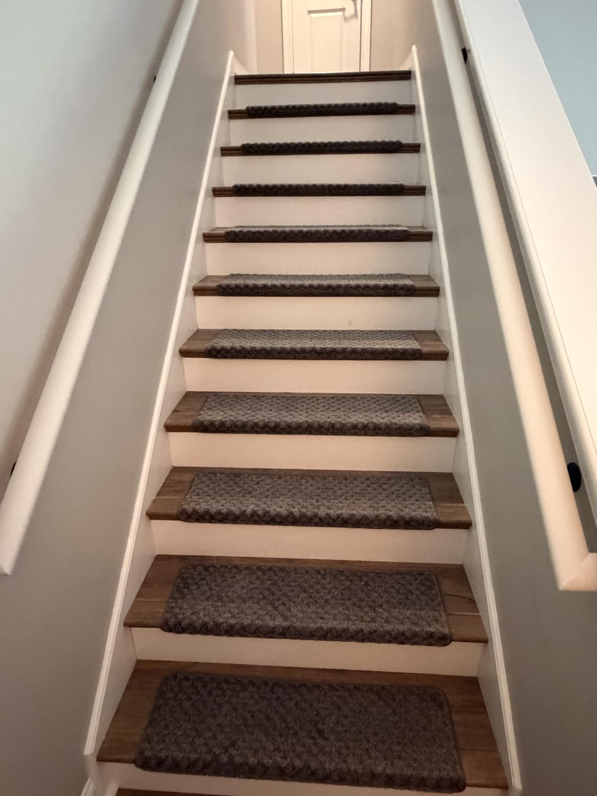 Bullnose Carpet Stair Treads for Wooden Steps Indoor 9.5