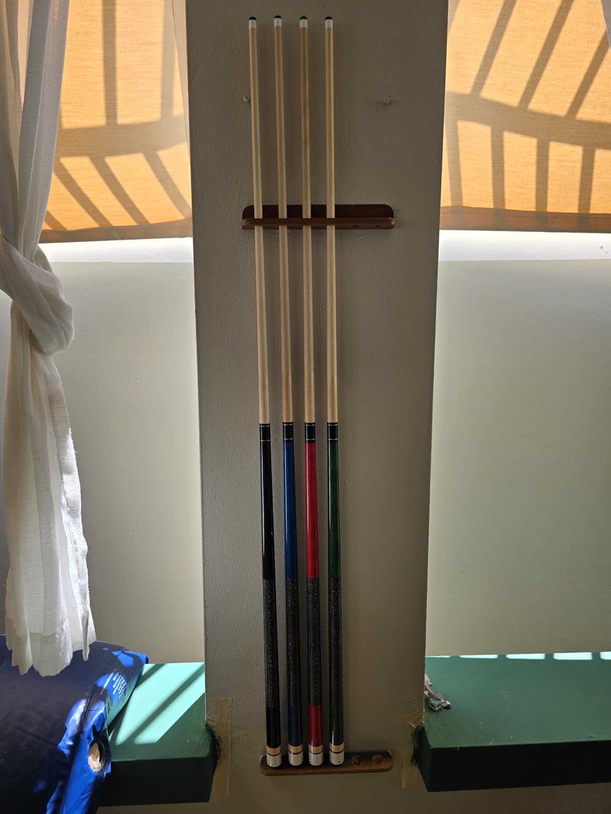 GARSEN Billiard Canada 6A Maple Pool Cue Stick 58 inch House Bar Pool Stick | Free replacement within 2 years, Piano Baking Paint Process, 18 oz 19 oz 20 oz 21 oz Available customer photo 2