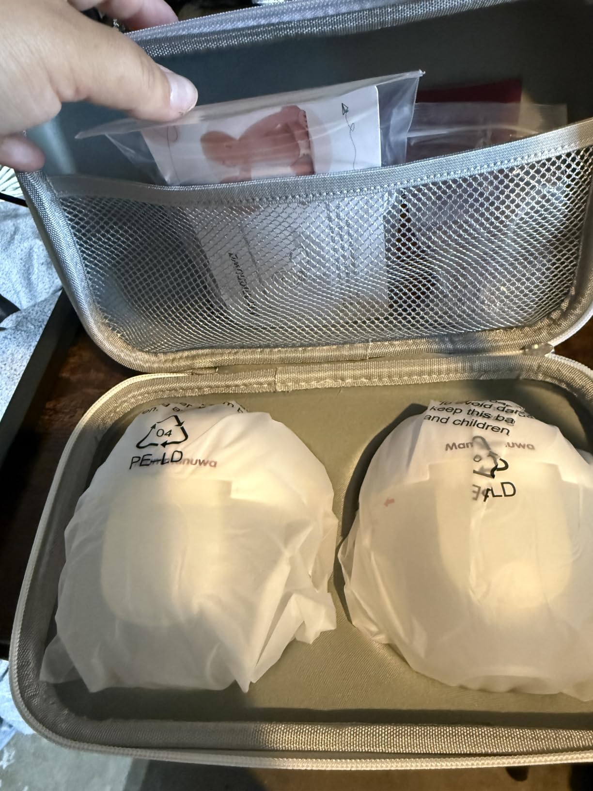 Electric Breast Pump - Lightweight, Portable, & Hands-Free with Baby Mouth Technology - BPA-Free, 4 Modes, 9 Levels - Mammanuwa S32 customer photo 2