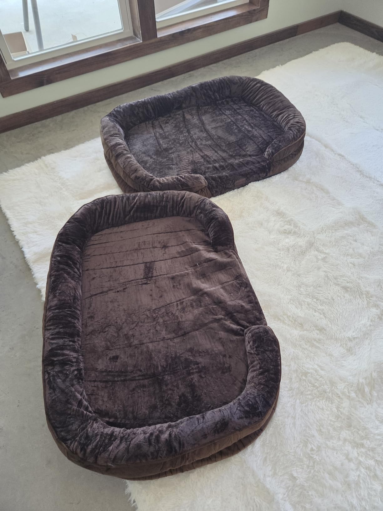 Dwanton Orthopedic Waterproof Medium Dog Bed Sofa, Gel Memory Foam, 36
