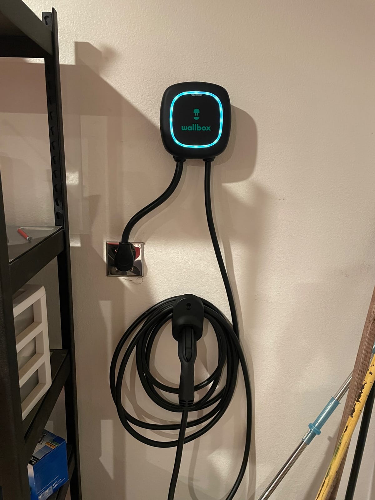 Wallbox Pulsar Plus Level 2 Ev Charger 48A, Electric Car Charger EVSE J1772 | Hardwired 48 Amp EV Charger Level 2, Electric Vehicle Charging Station Solar Energy Compatible, 25ft Cable, Outdoor & Indoor customer photo 1